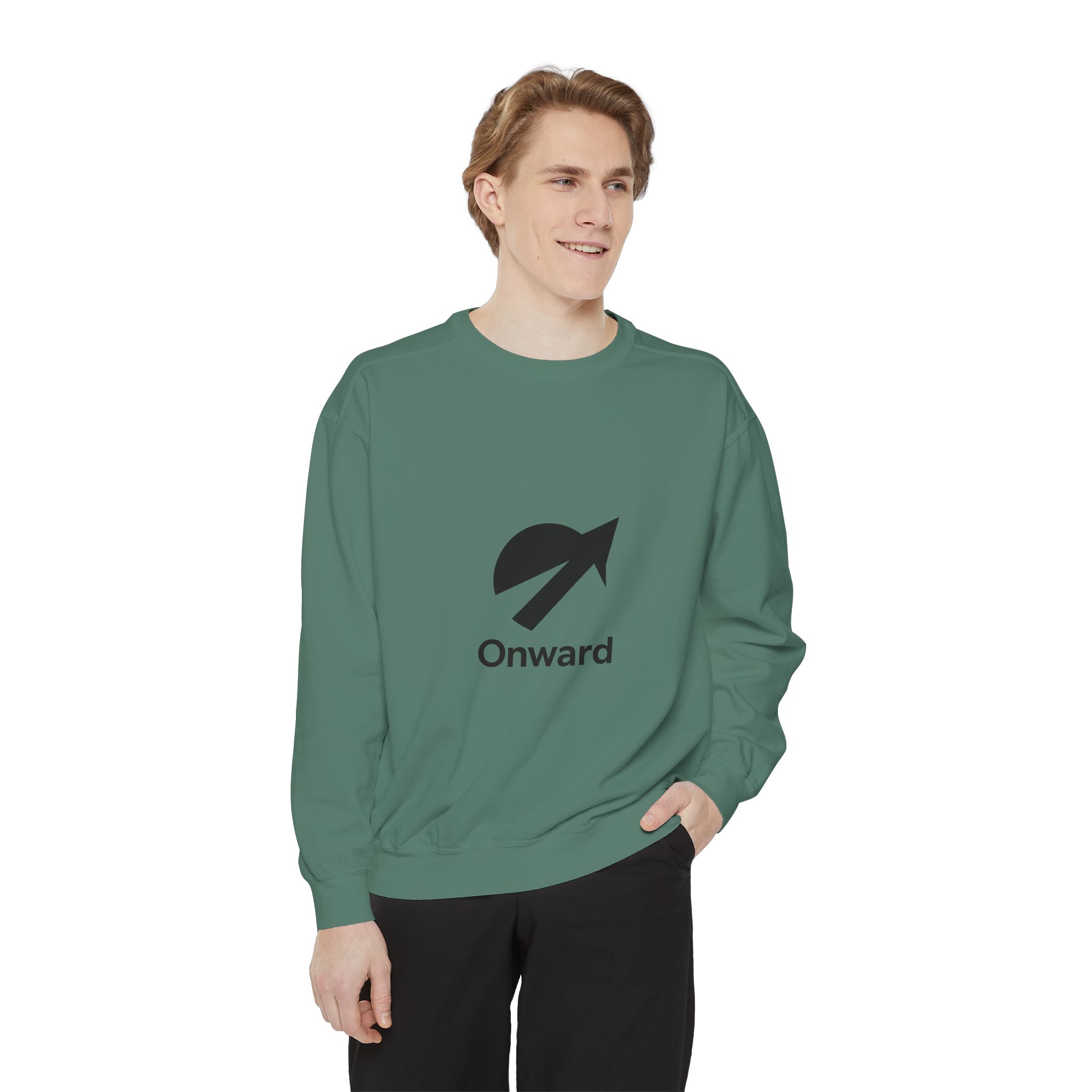 Minimalist Arrow Heart Sweatshirt — Modern Graphic Pullover - Image 11