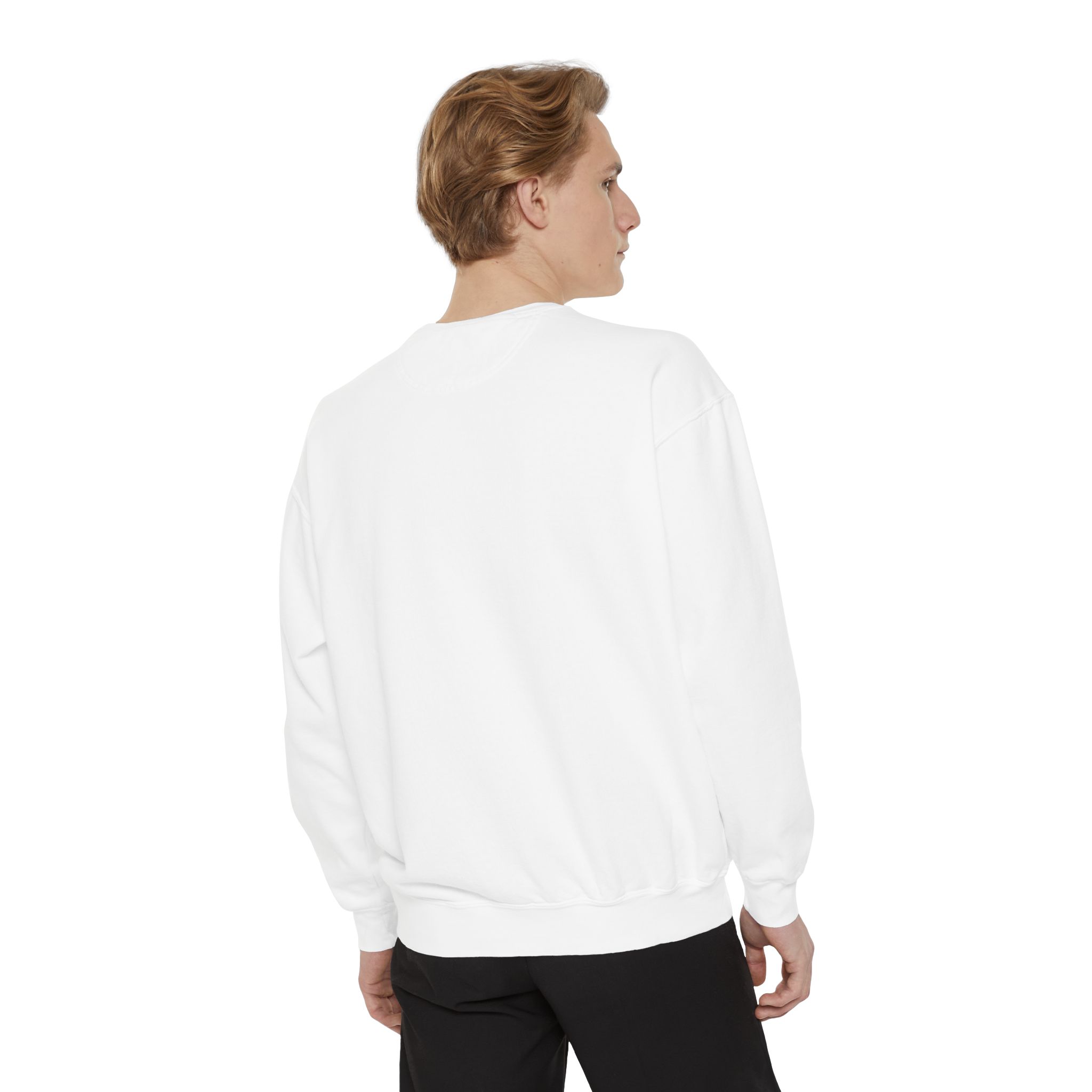 Minimalist Arrow Heart Sweatshirt — Modern Graphic Pullover - Image 4