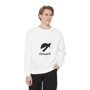 Minimalist Arrow Heart Sweatshirt — Modern Graphic Pullover