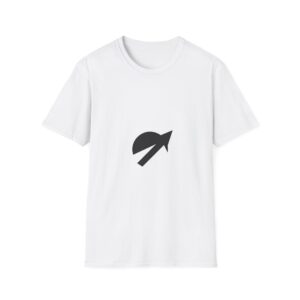 Arrow Heart T-Shirt — Minimalist Heart & Arrow Graphic Tee