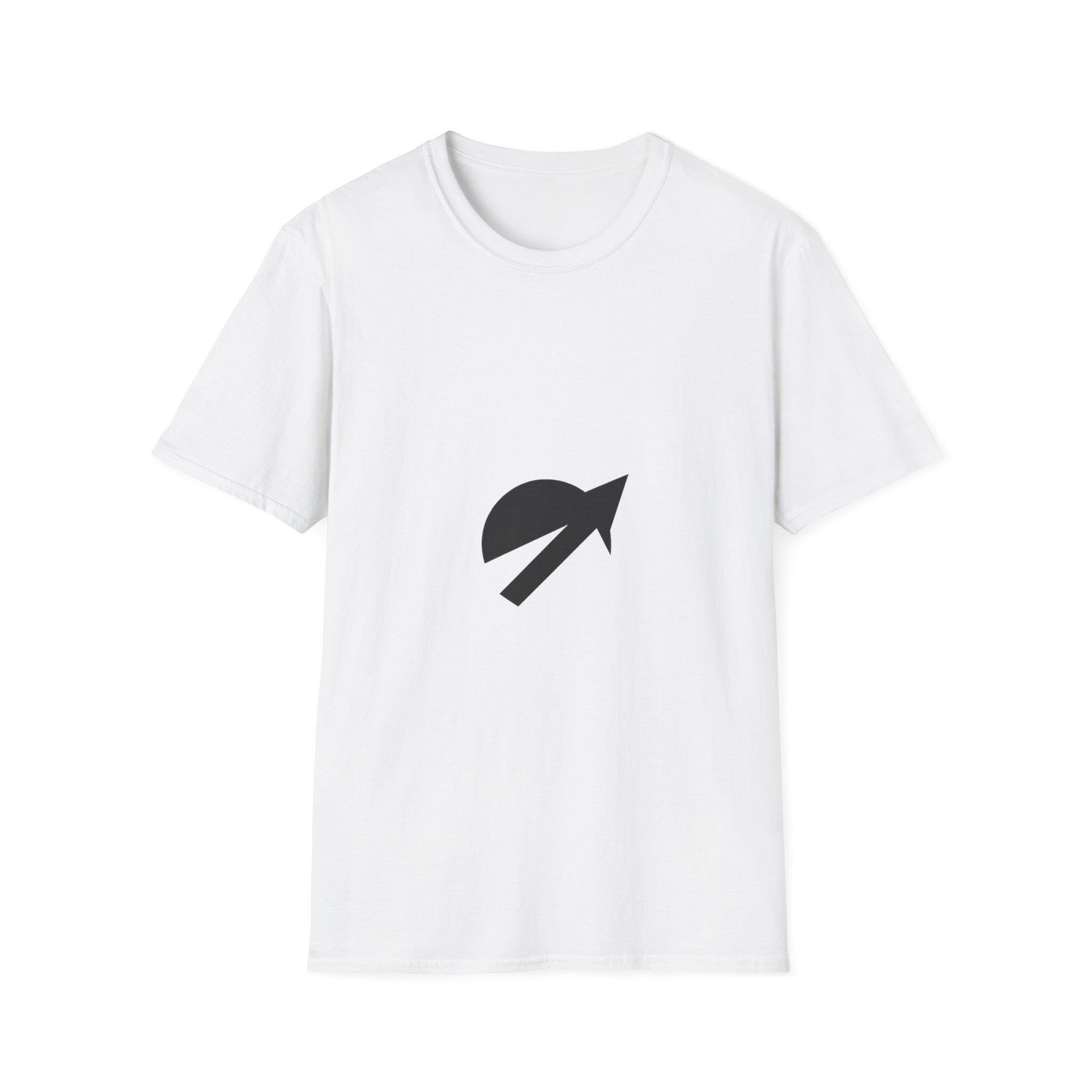 Arrow Heart T-Shirt — Minimalist Heart & Arrow Graphic Tee