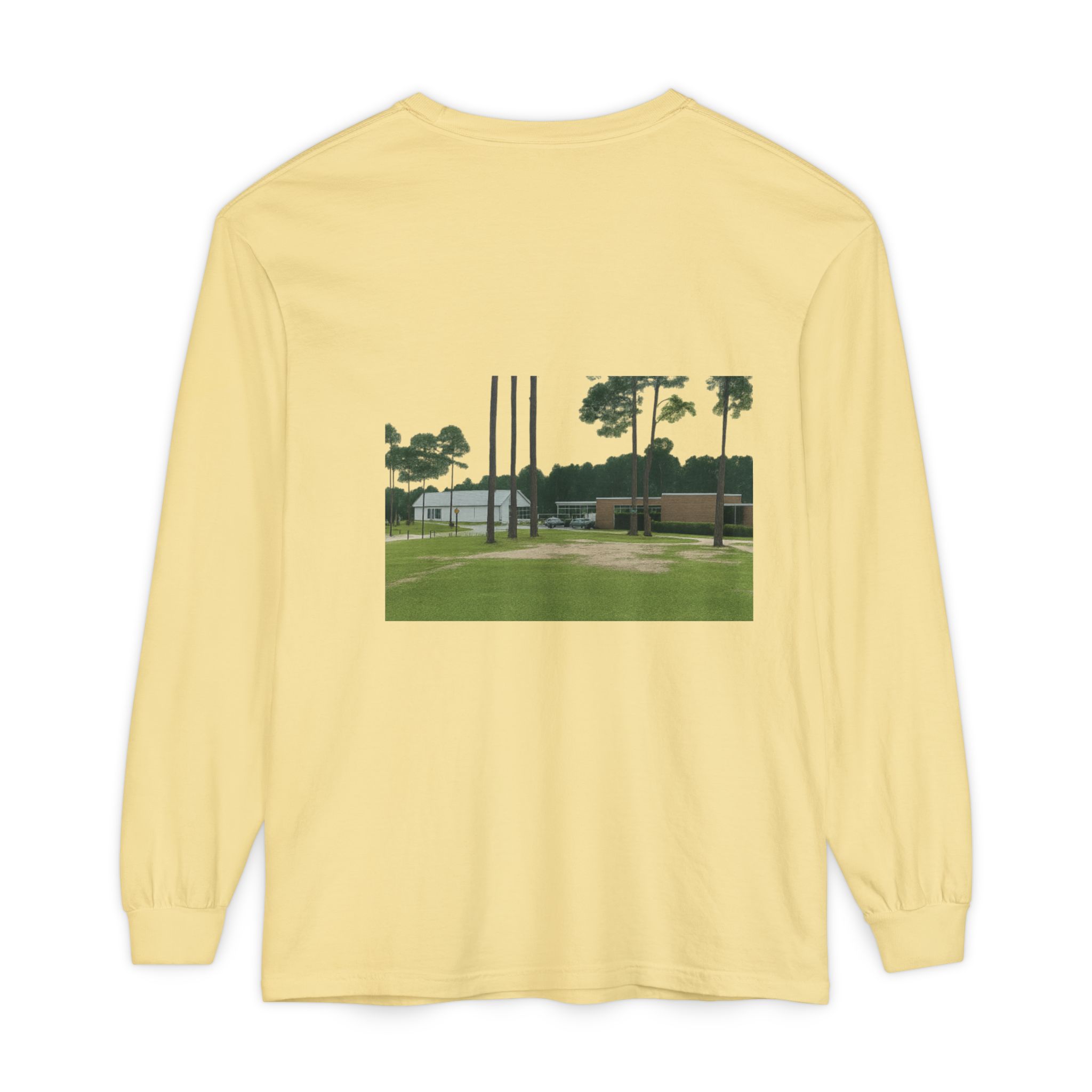 Unisex Garment-dyed Long Sleeve T-Shirt - Image 14