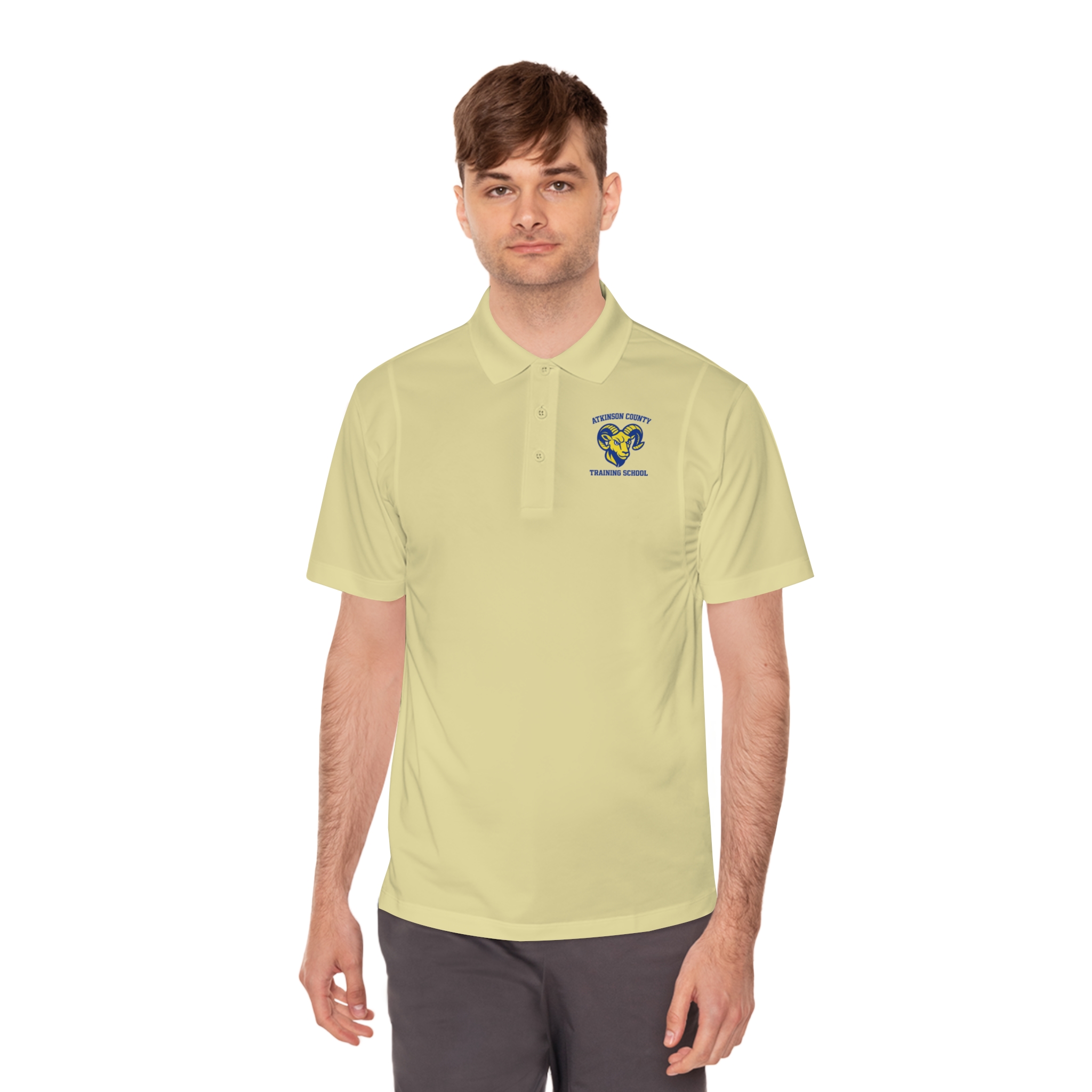 Ramblers Track & Field Men's Sport Polo Shirt — Embroidered Logo - Image 9