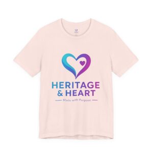 Heritage & Heart Logo T‑Shirt — Made With Purpose