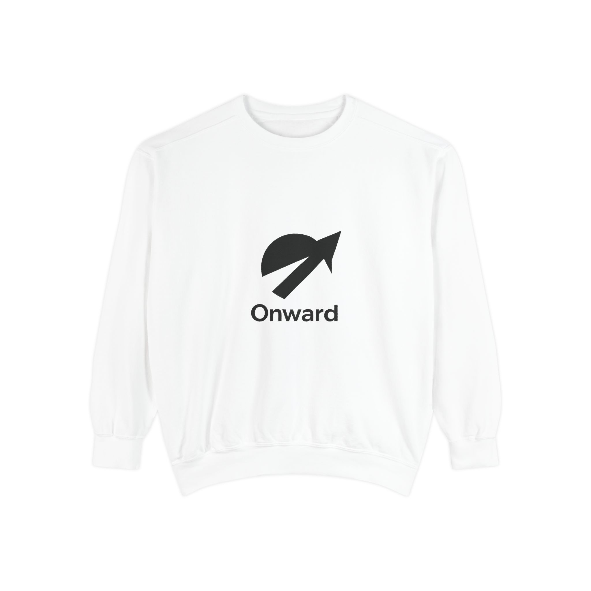 Minimalist Arrow Heart Sweatshirt — Modern Graphic Pullover - Image 2