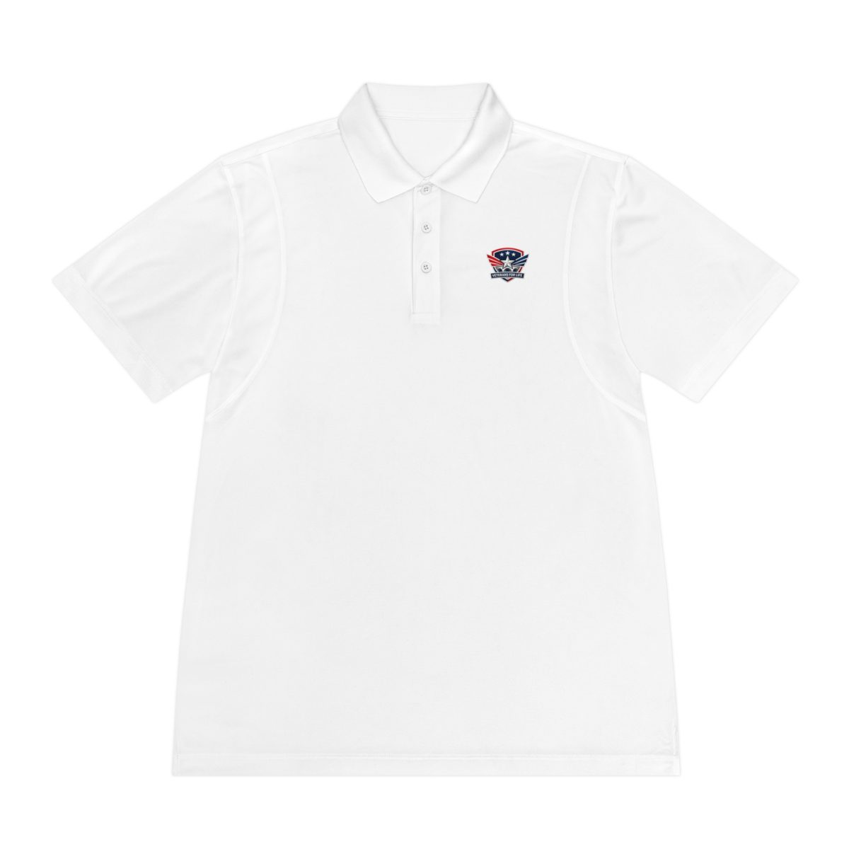 Patriotic Eagle Crest Men's Sport Polo