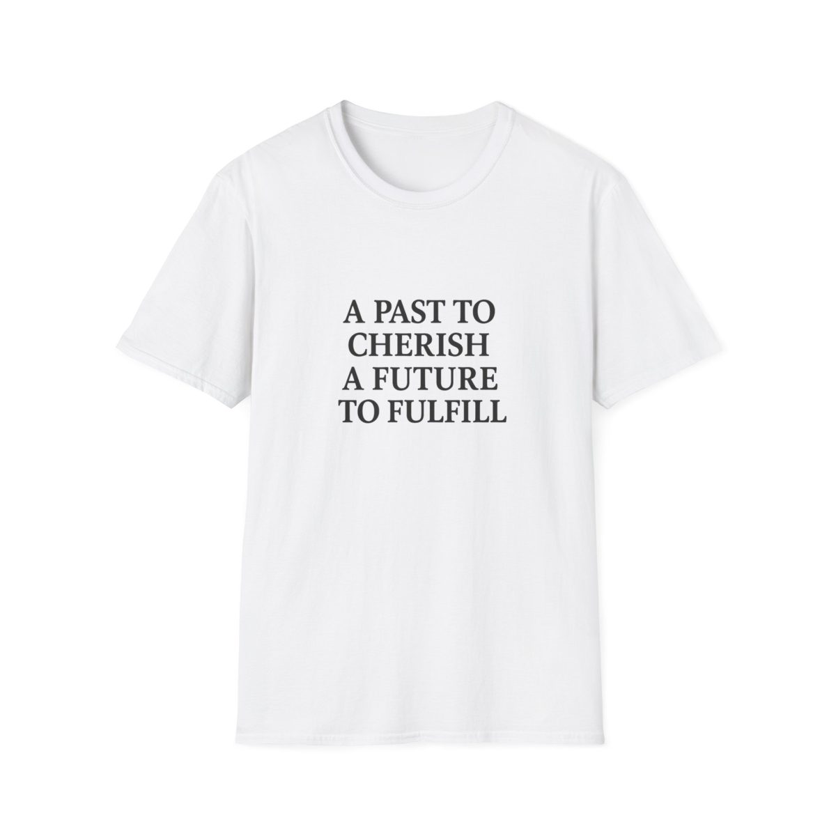 T-Shirt — "A Past to Cherish, A Future to Fulfill" with ACTS Ram Back Logo