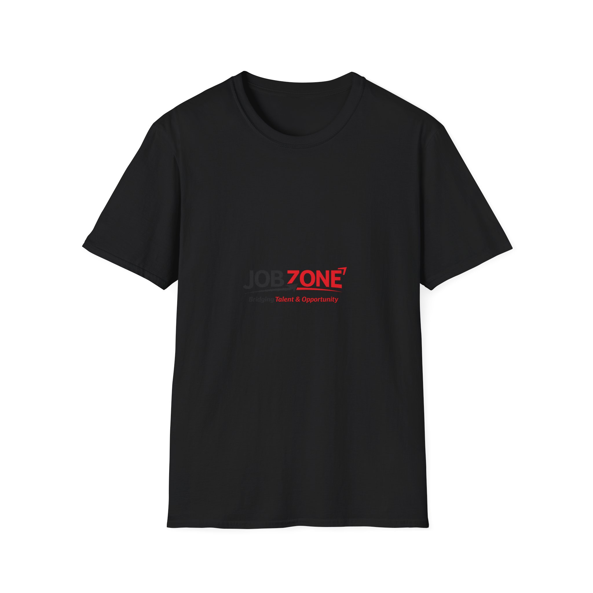 Job Zone Logo T-Shirt — Minimalist White Workwear Tee - Image 9