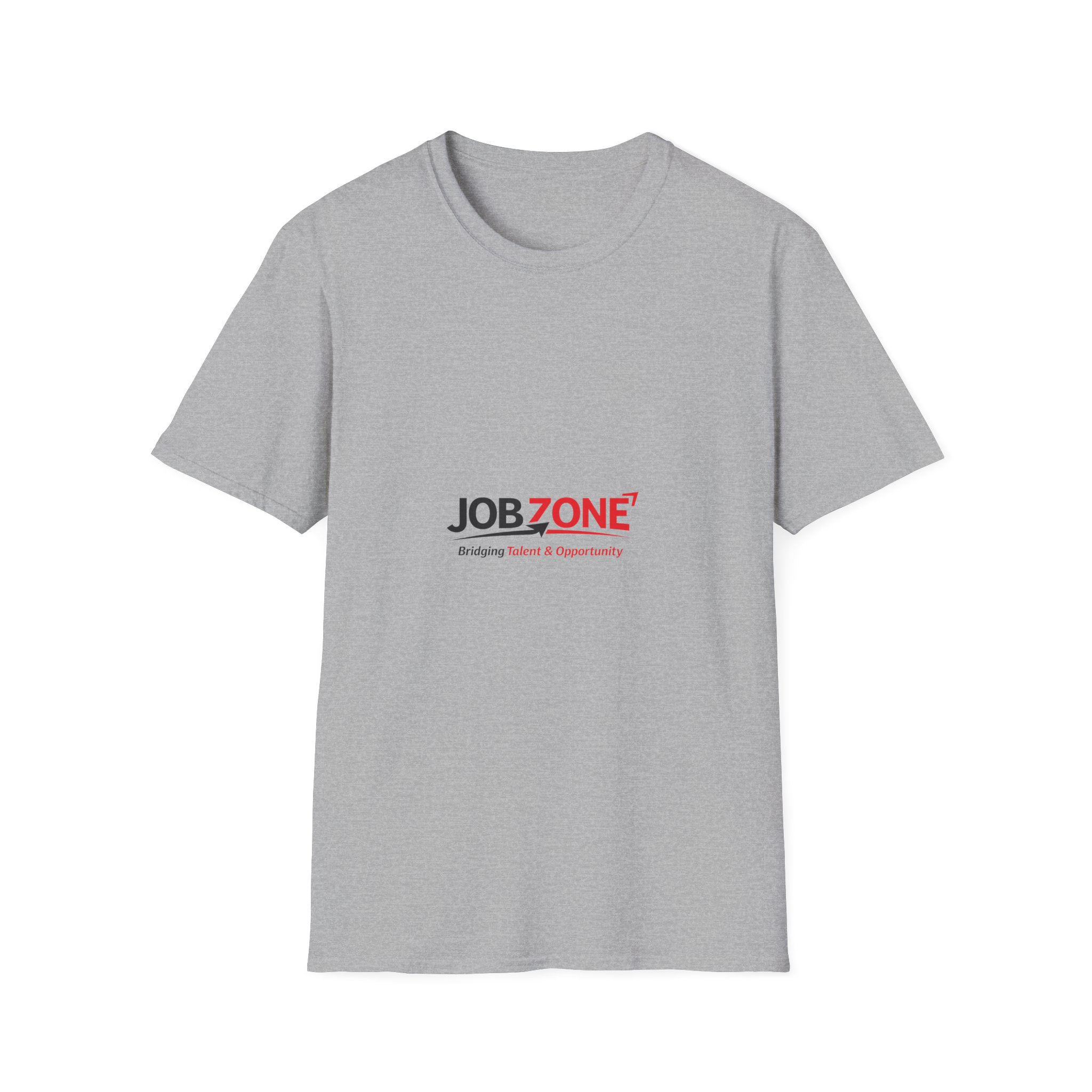 Job Zone Logo T-Shirt — Minimalist White Workwear Tee - Image 13
