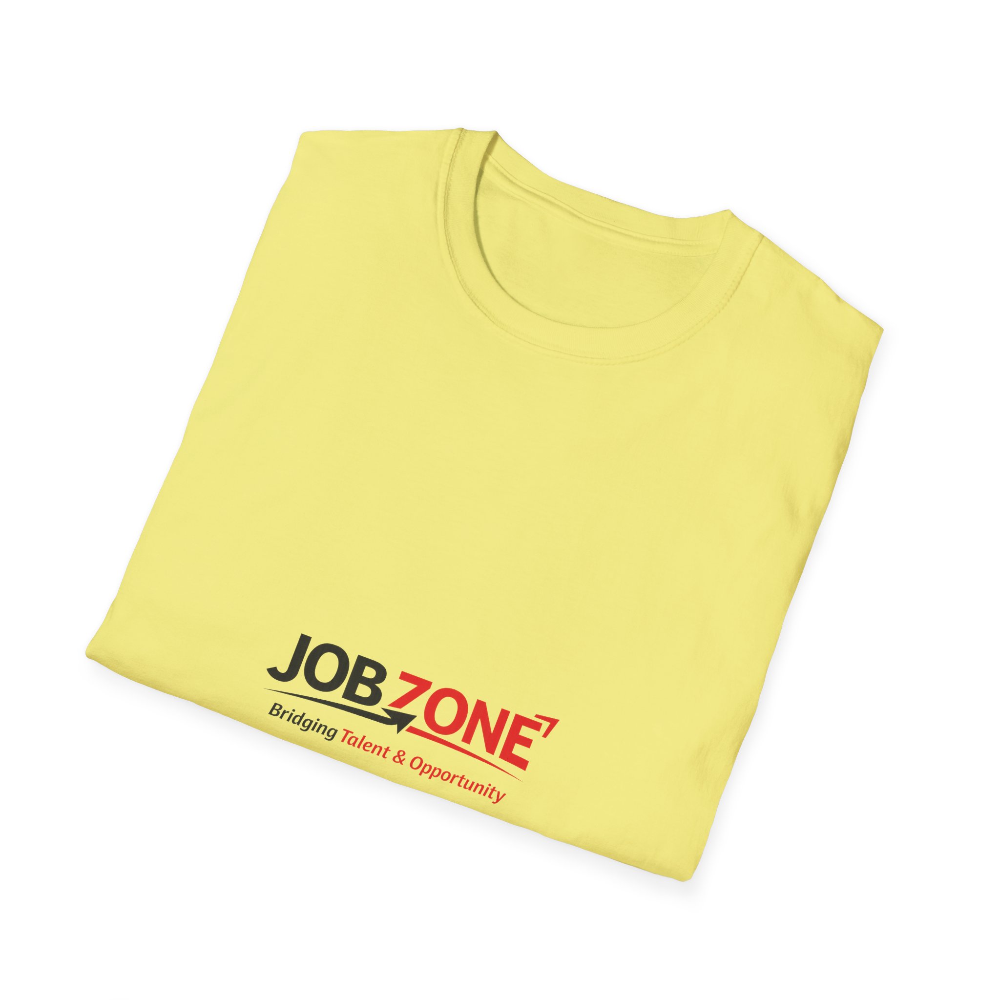 Job Zone Logo T-Shirt — Minimalist White Workwear Tee - Image 20