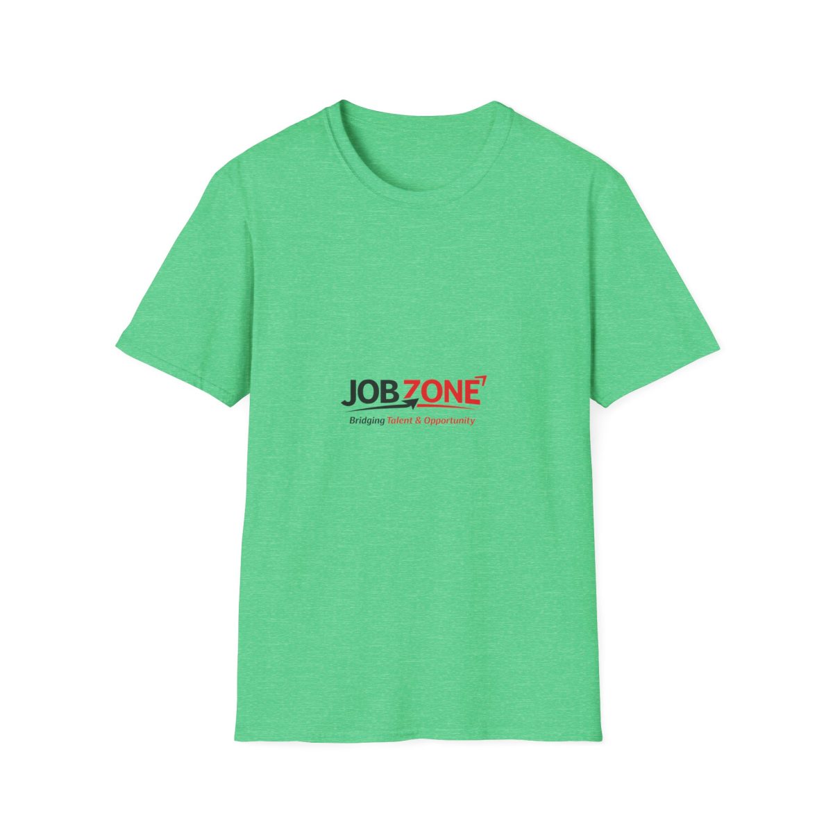 Job Zone Logo T-Shirt — Minimalist White Workwear Tee