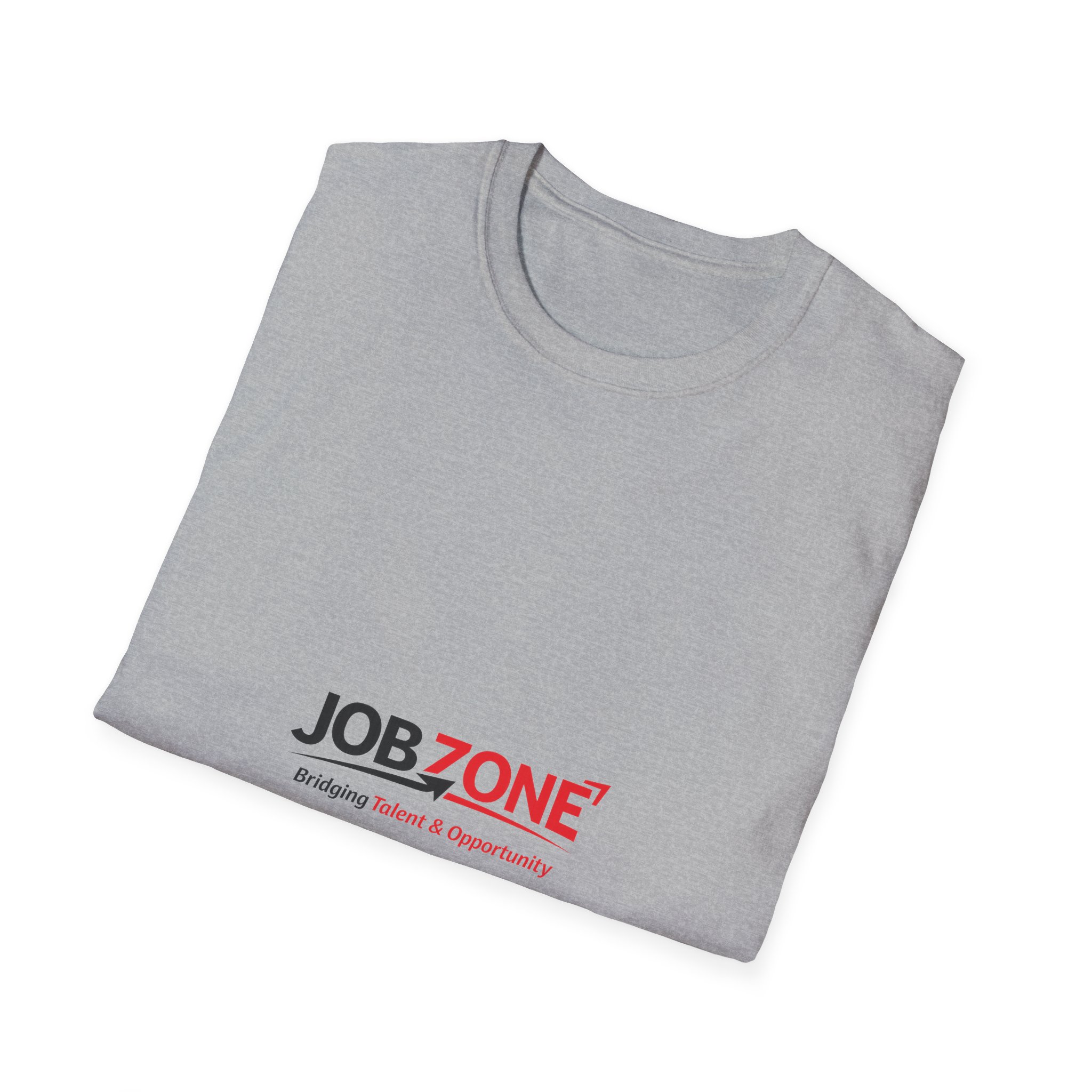 Job Zone Logo T-Shirt — Minimalist White Workwear Tee - Image 16