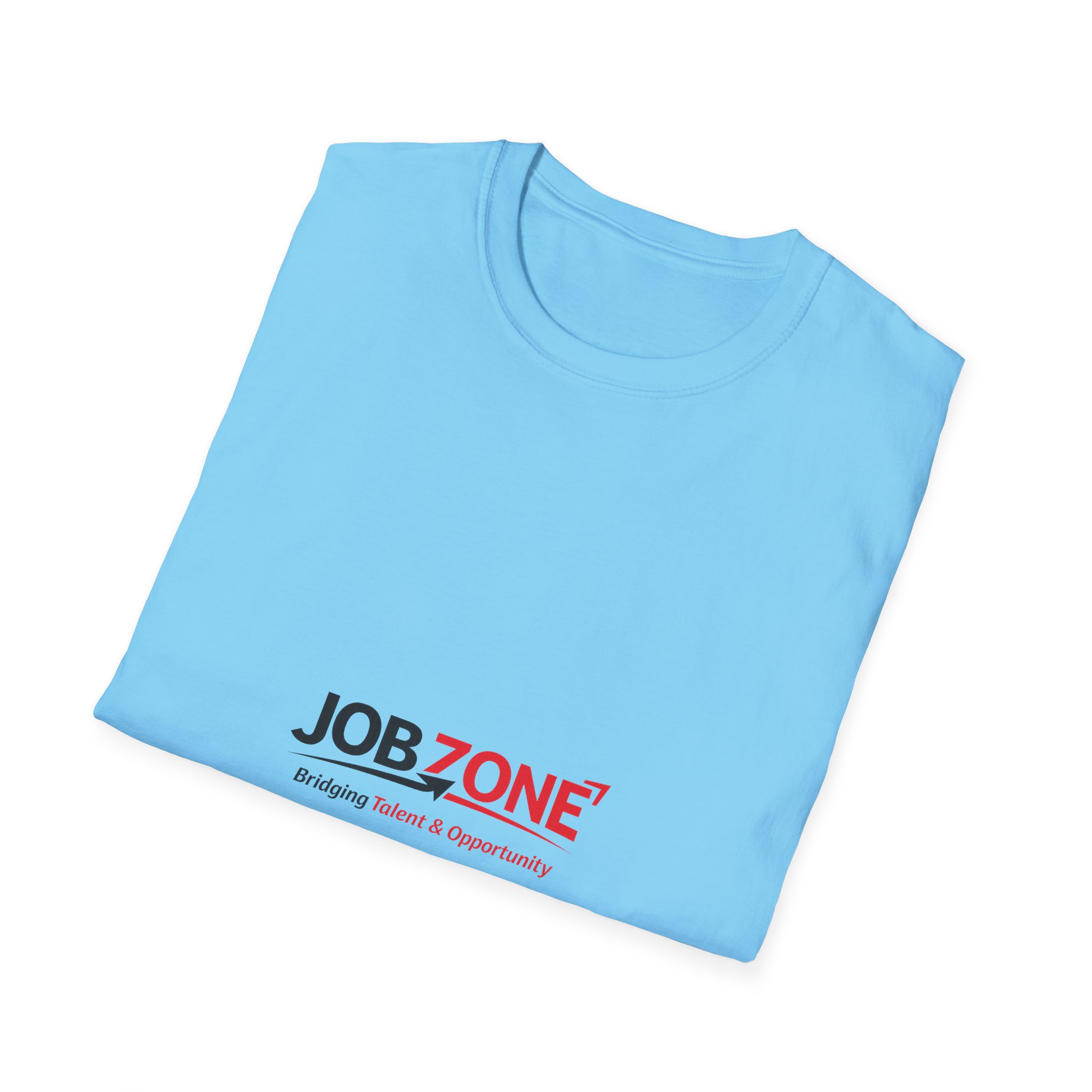 Job Zone Logo T-Shirt — Minimalist White Workwear Tee - Image 24