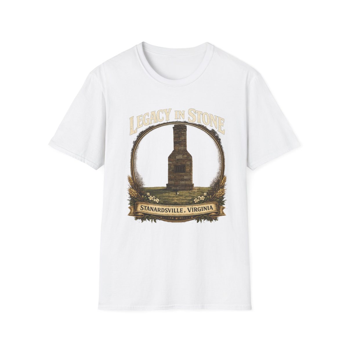 Legacy in Stone T-Shirt — Stanardsville Virginia Memorial Tee
