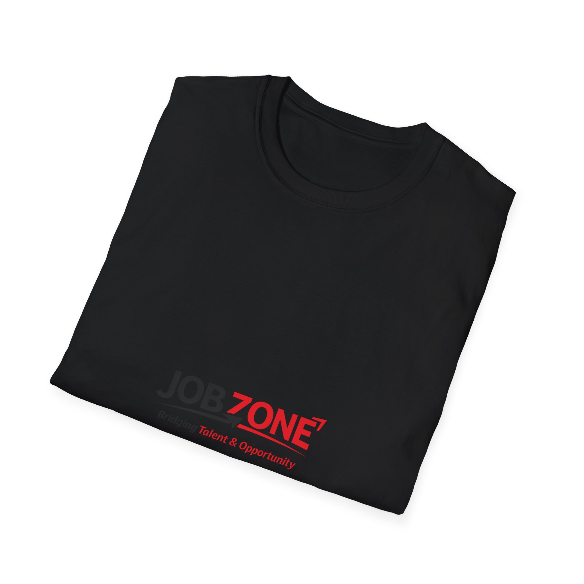 Job Zone Logo T-Shirt — Minimalist White Workwear Tee - Image 12