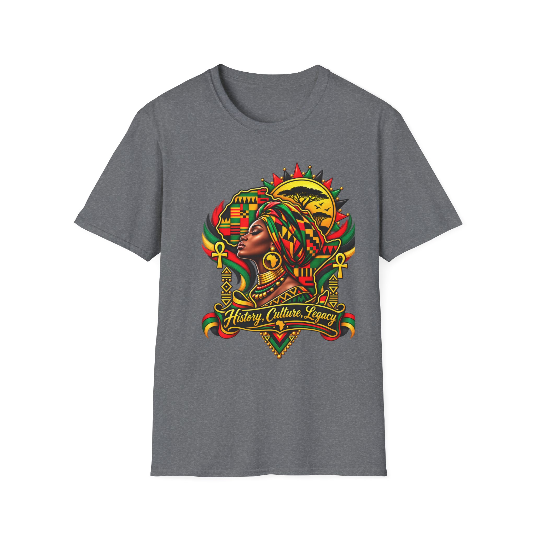African Queen Graphic T-Shirt — Heritage, Culture, Legacy Design - Image 5