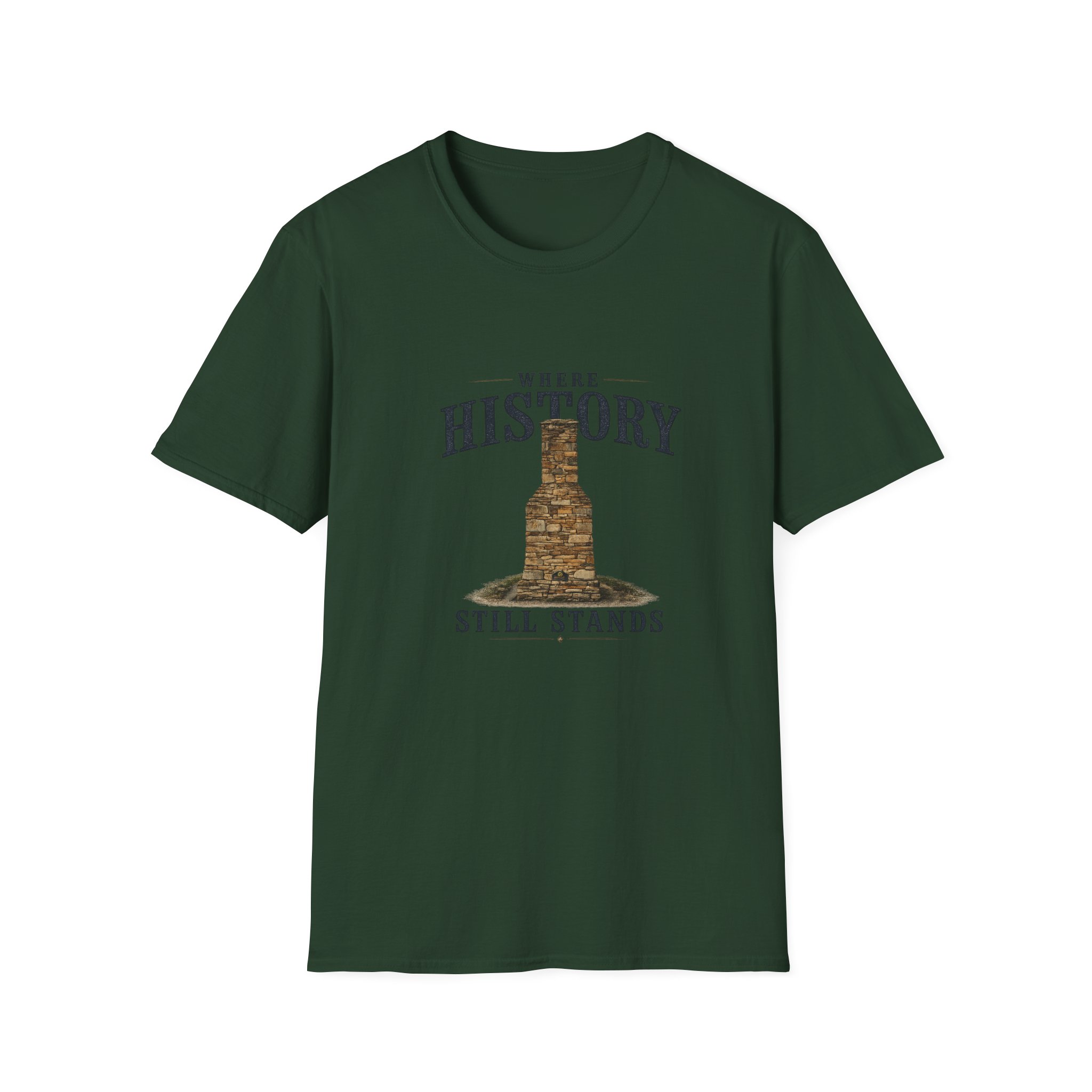 History Monument T-Shirt — "Where History Still Stands" Vintage Memorial Tee - Image 8