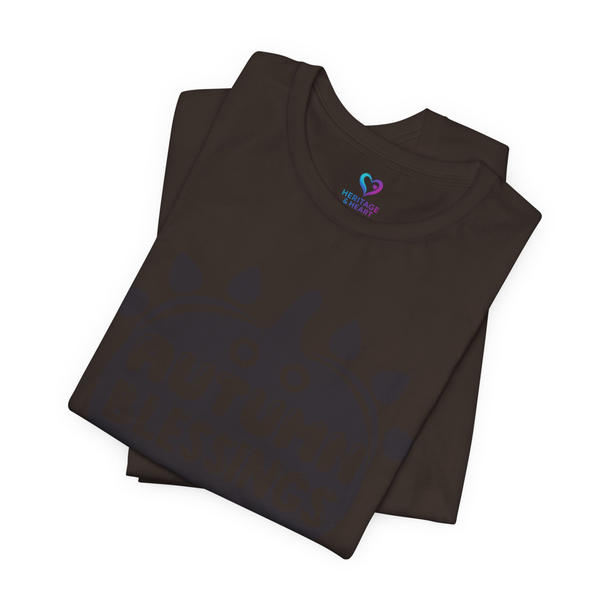 Autumn Blessings Tee – Cute T-Shirt - Image 6
