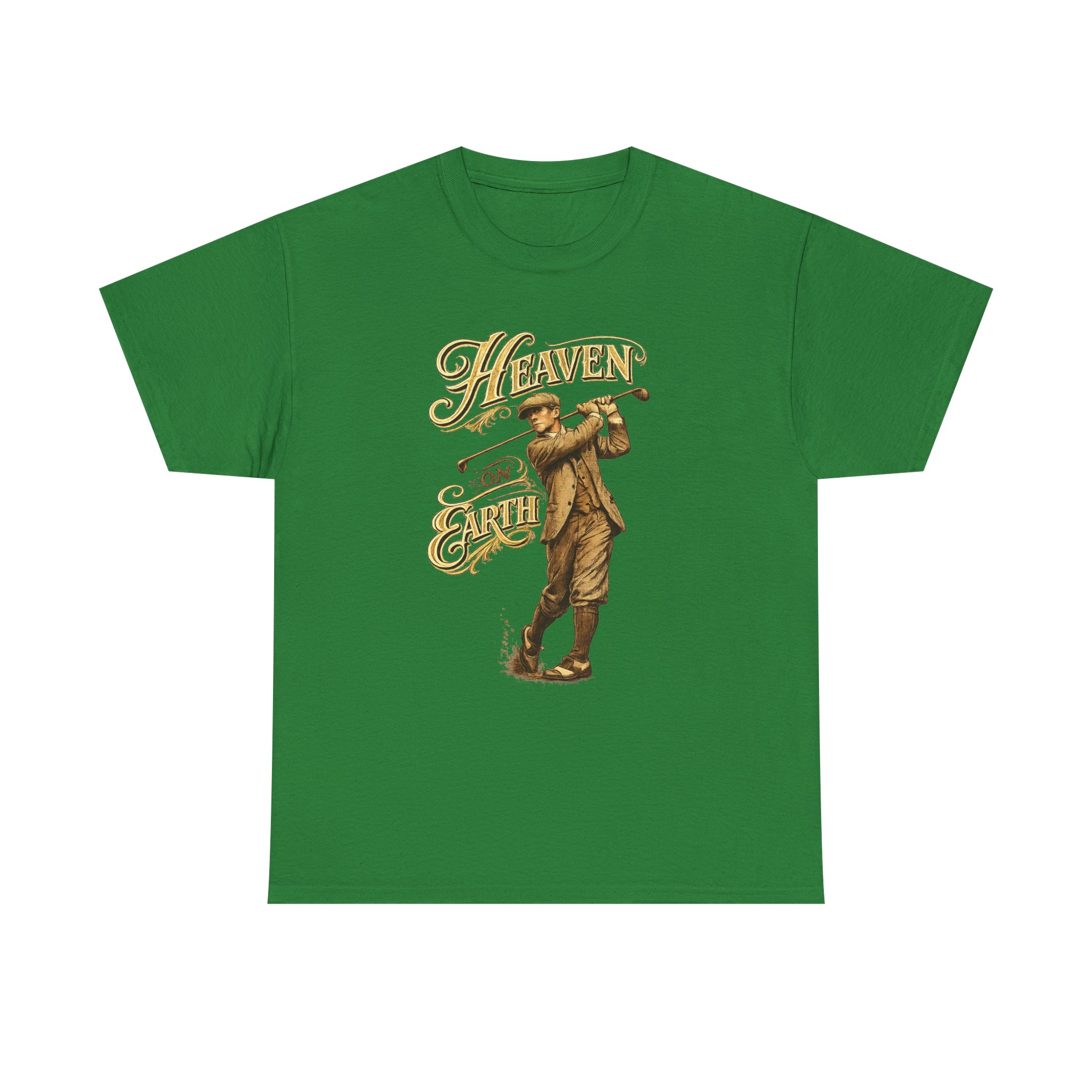 Vintage Golfer "Heaven on Earth" T-Shirt - Image 6