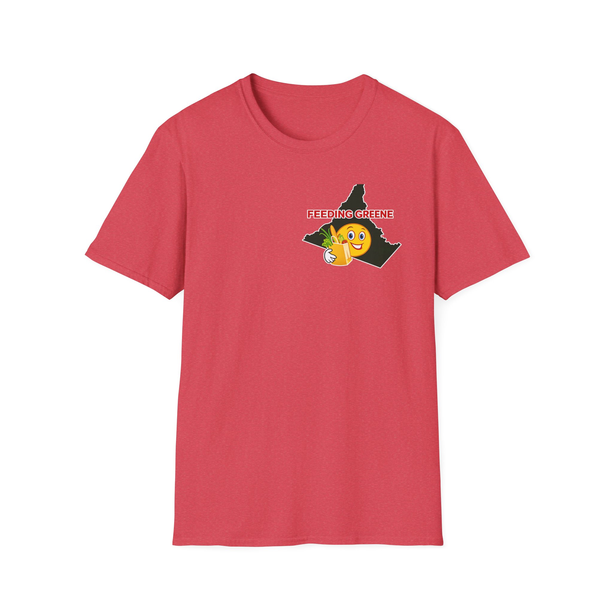 Feeding Greene T-Shirt — Virginia County Food Bank Support Tee - Image 51