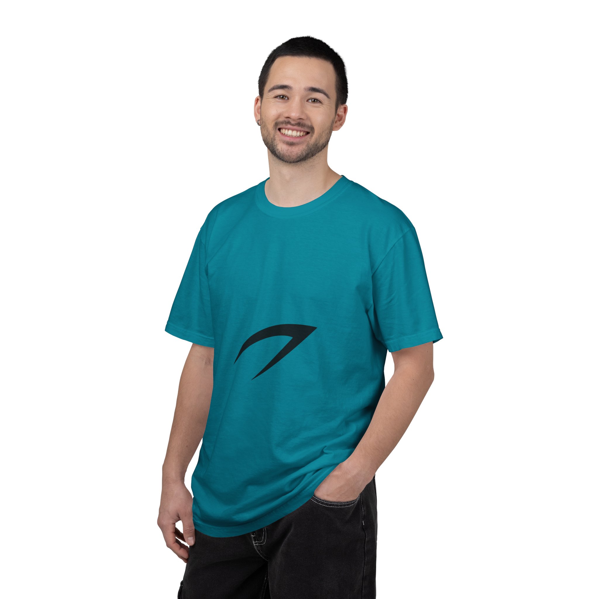 Minimal Wave Logo T‑Shirt — Subtle Surf & Streetwear Tee - Image 48