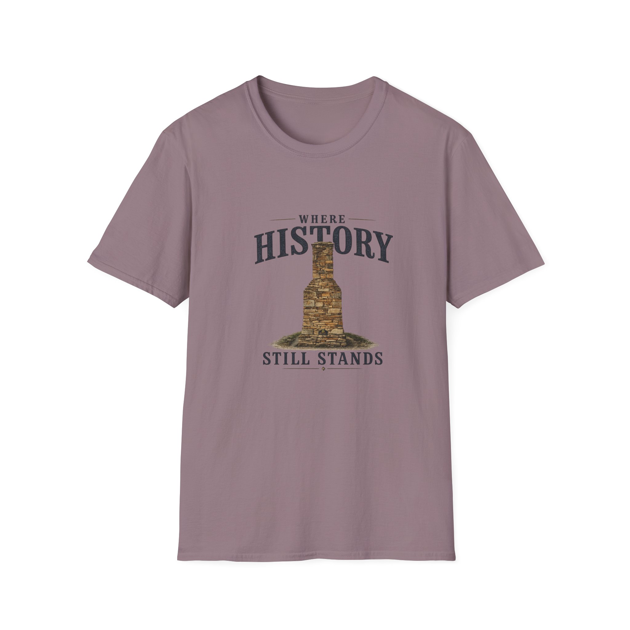 History Monument T-Shirt — "Where History Still Stands" Vintage Memorial Tee