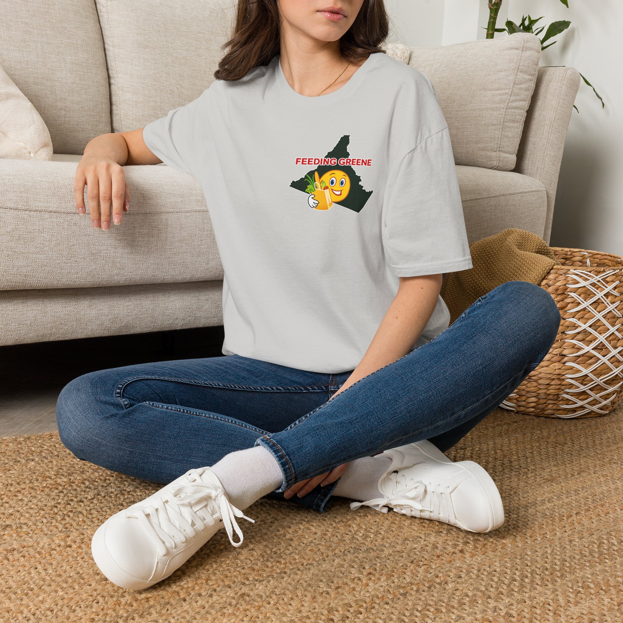 Feeding Greene T-Shirt — Virginia County Food Bank Support Tee - Image 5