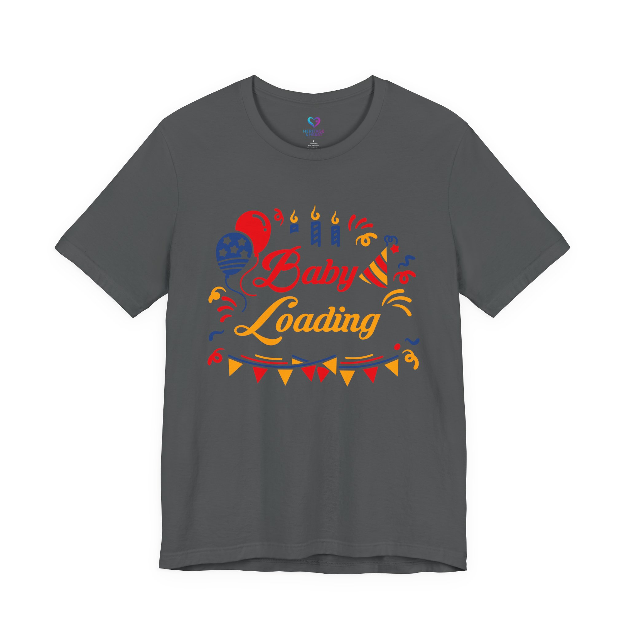Baby Loading Tee – Cute Pregnancy Announcement T-Shirt - Image 13