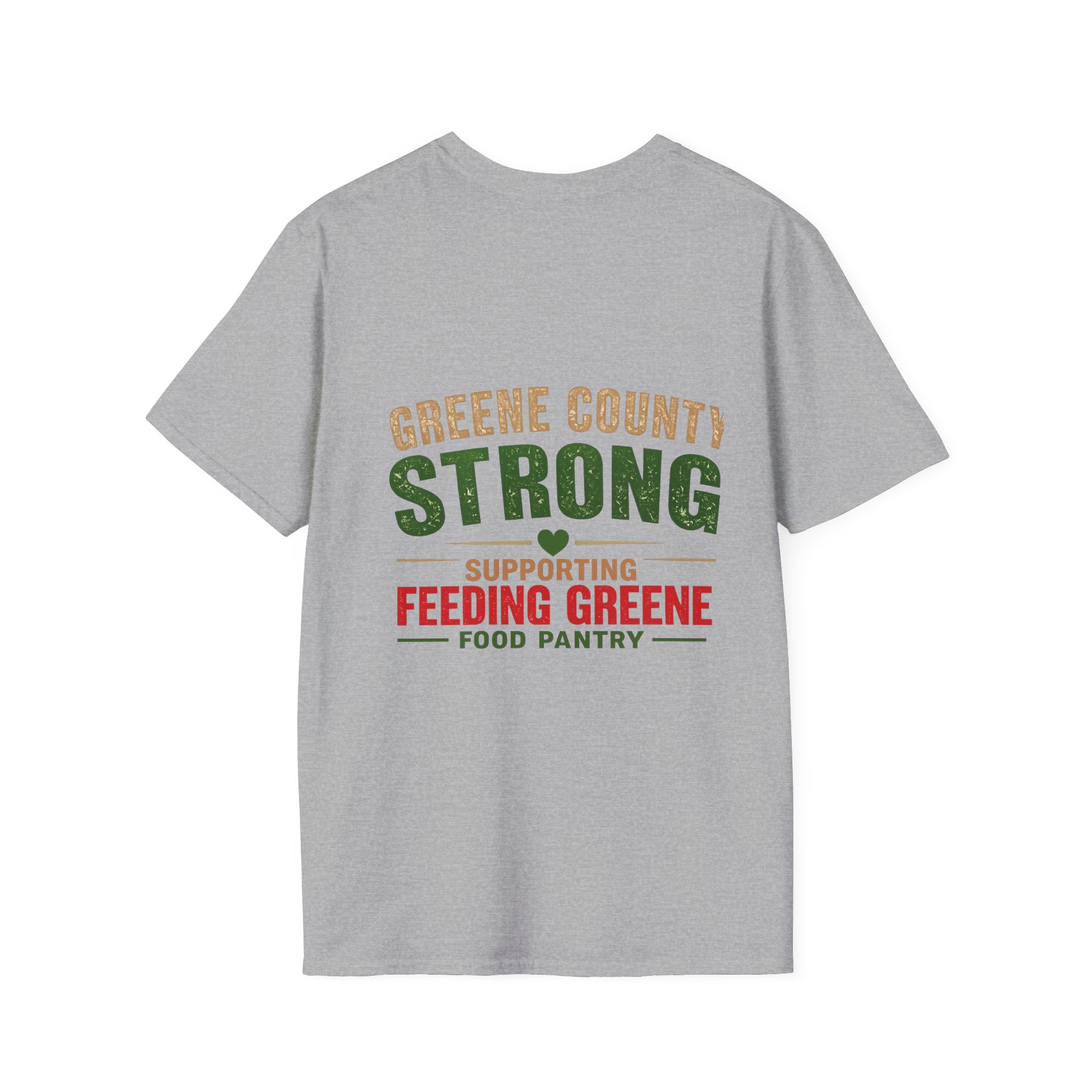 Feeding Greene T-Shirt — Virginia County Food Bank Support Tee - Image 11