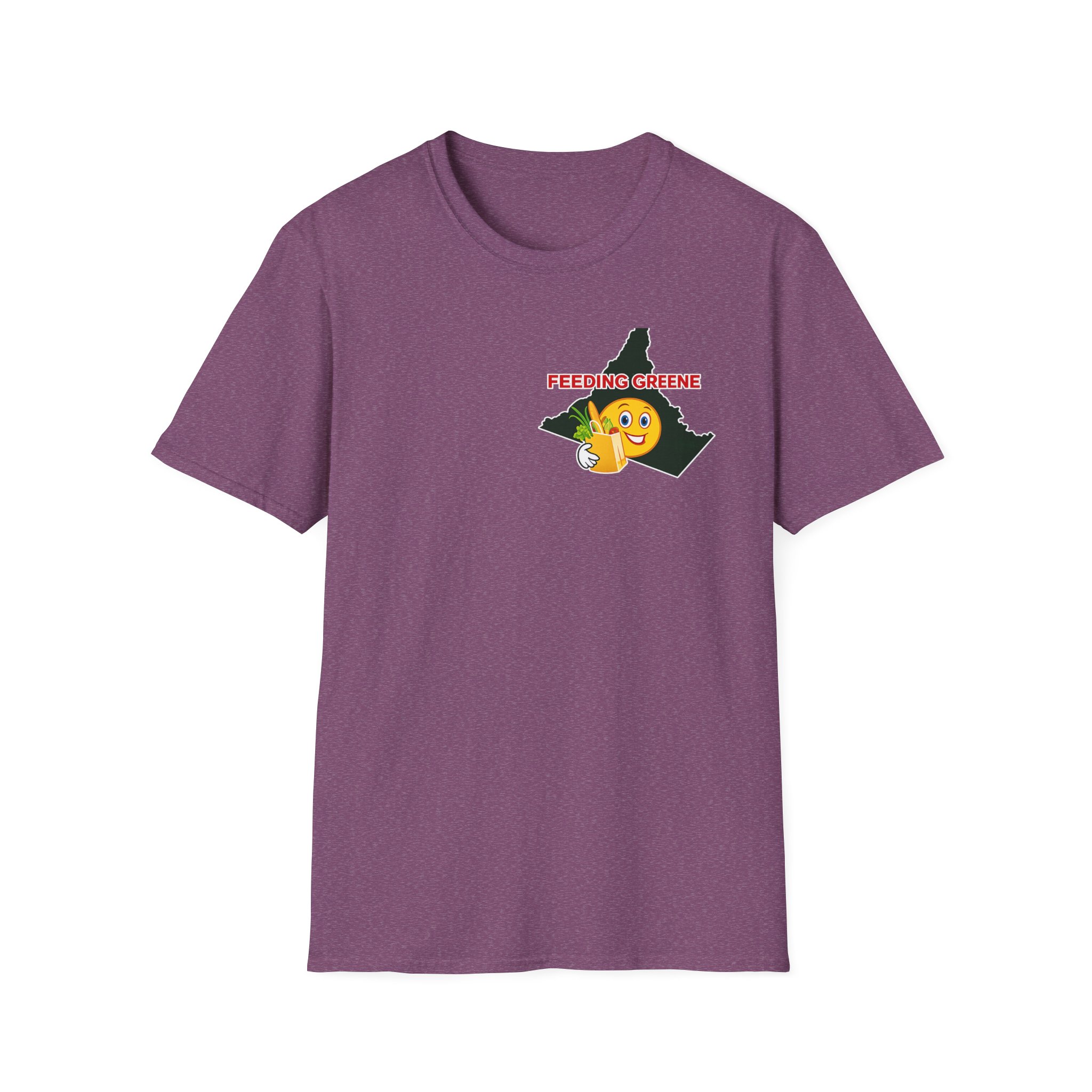 Feeding Greene T-Shirt — Virginia County Food Bank Support Tee - Image 47