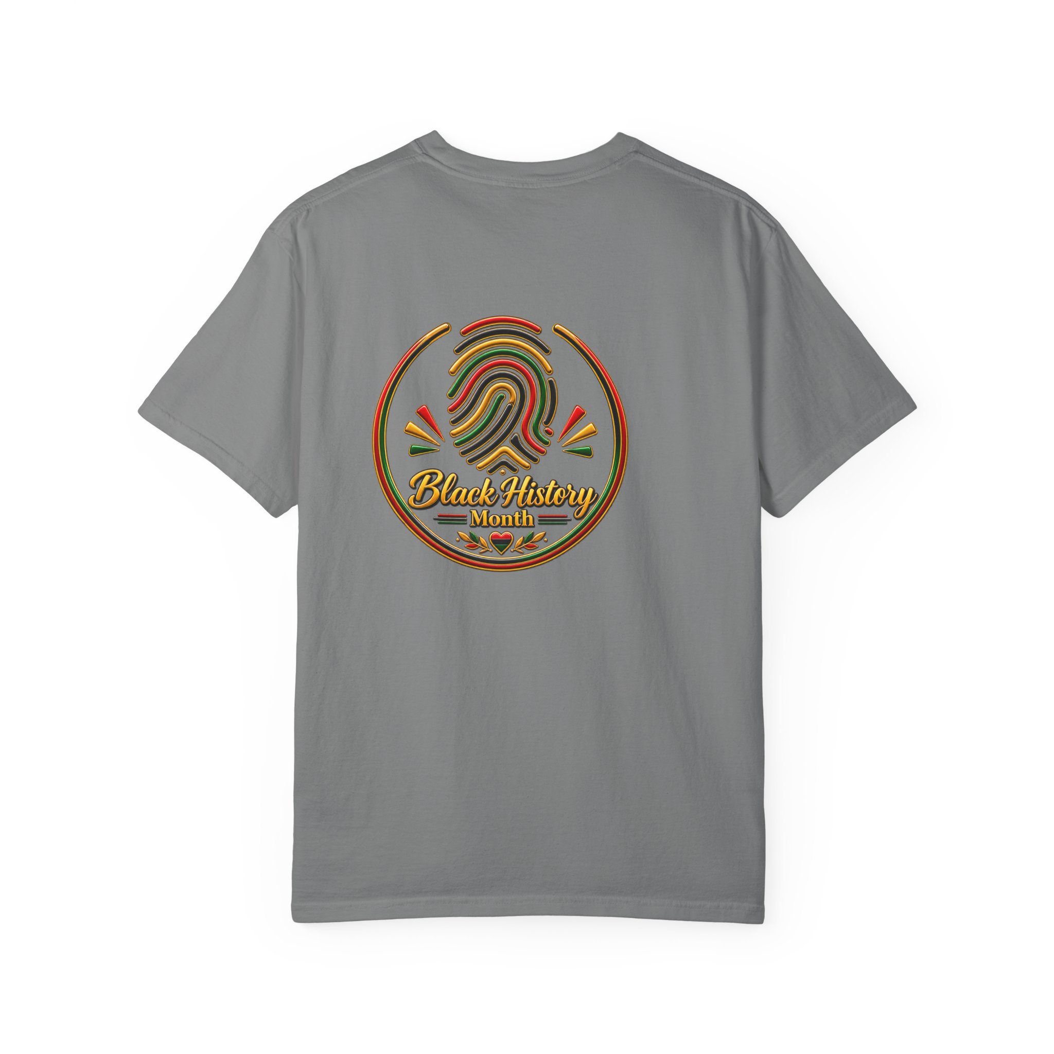 Black History Month Fingerprint T-Shirt – Afrocentric Pride Tee - Image 10
