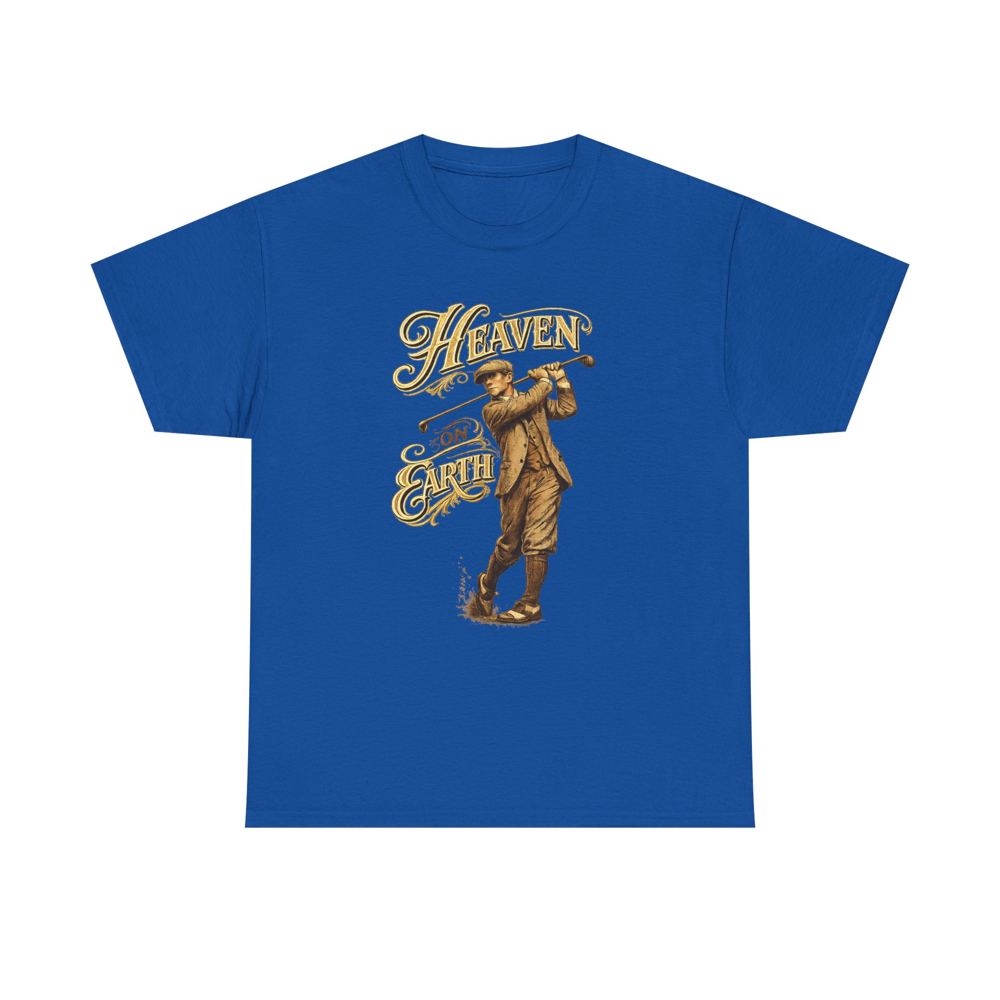 Vintage Golfer "Heaven on Earth" T-Shirt - Image 9