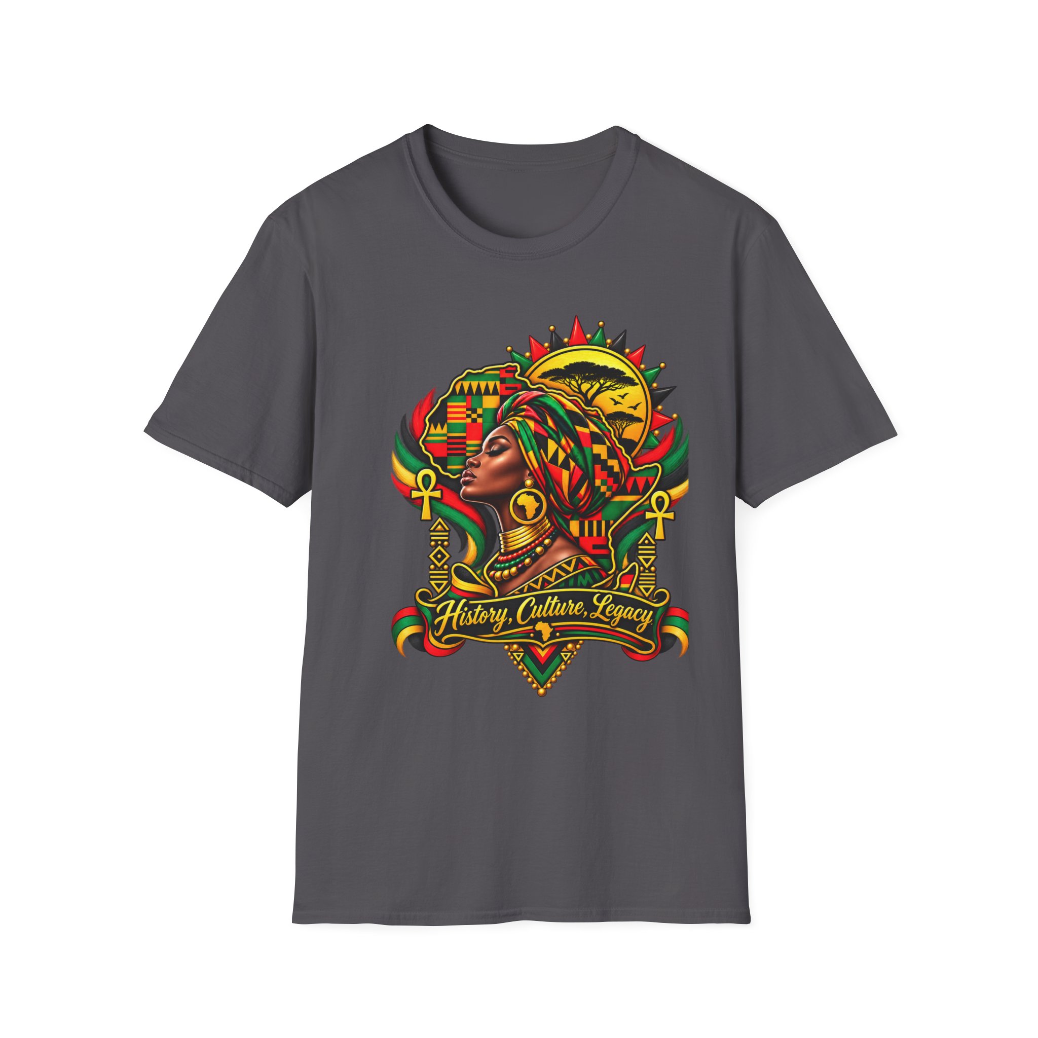 African Queen Graphic T-Shirt — Heritage, Culture, Legacy Design - Image 7