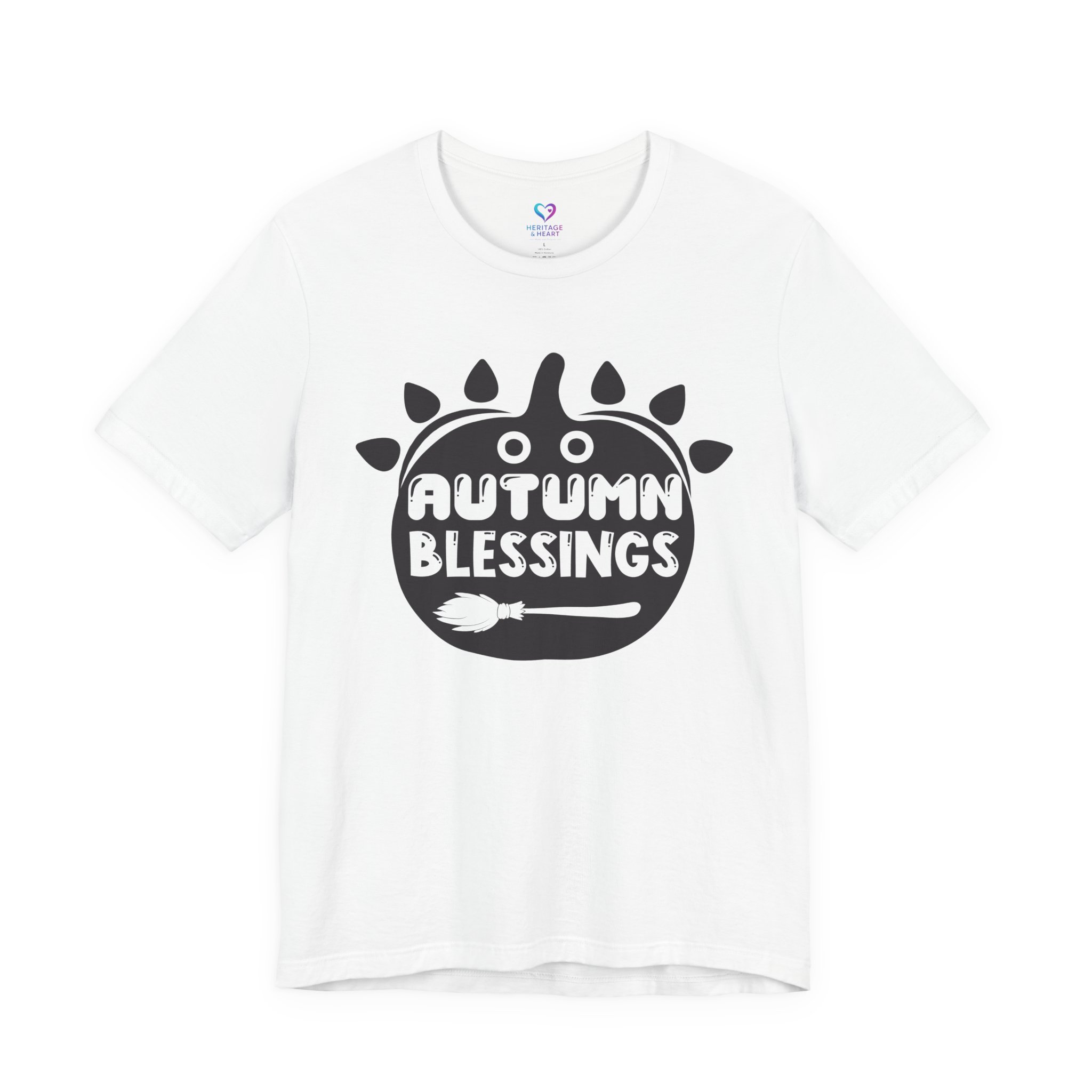 Autumn Blessings Tee – Cute T-Shirt - Image 3