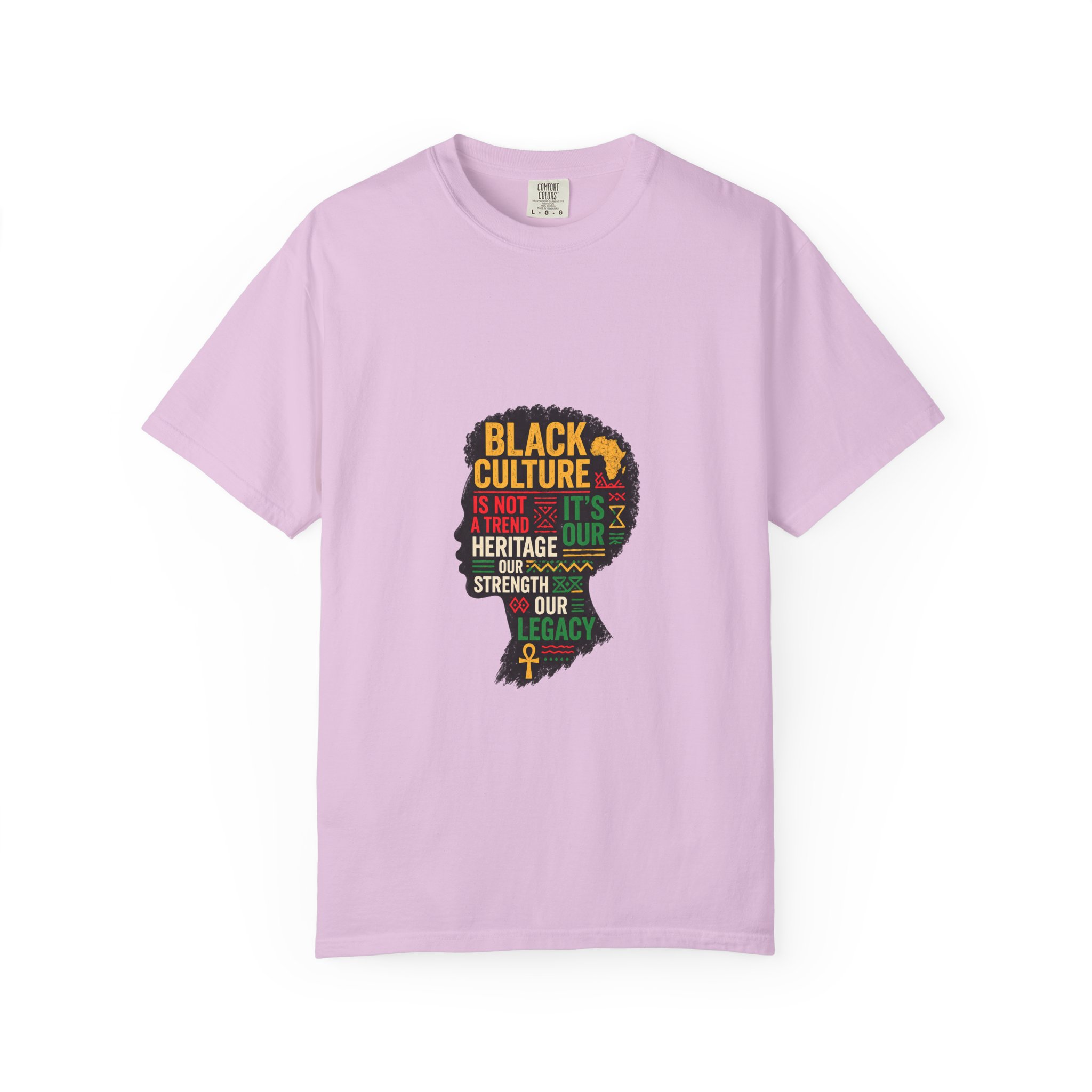 Black Culture Silhouette T-Shirt — "Black Culture Is Not a Trend" Heritage Tee - Image 12