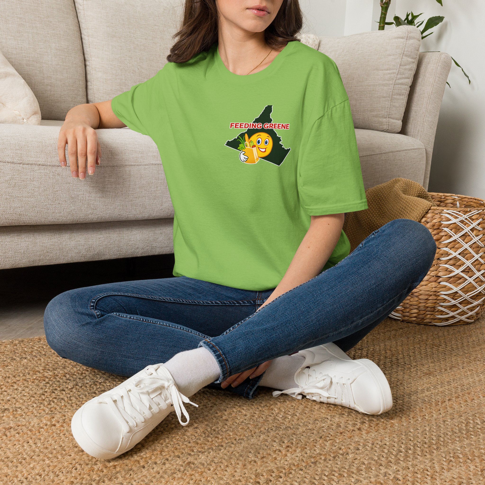 Feeding Greene T-Shirt — Virginia County Food Bank Support Tee - Image 18