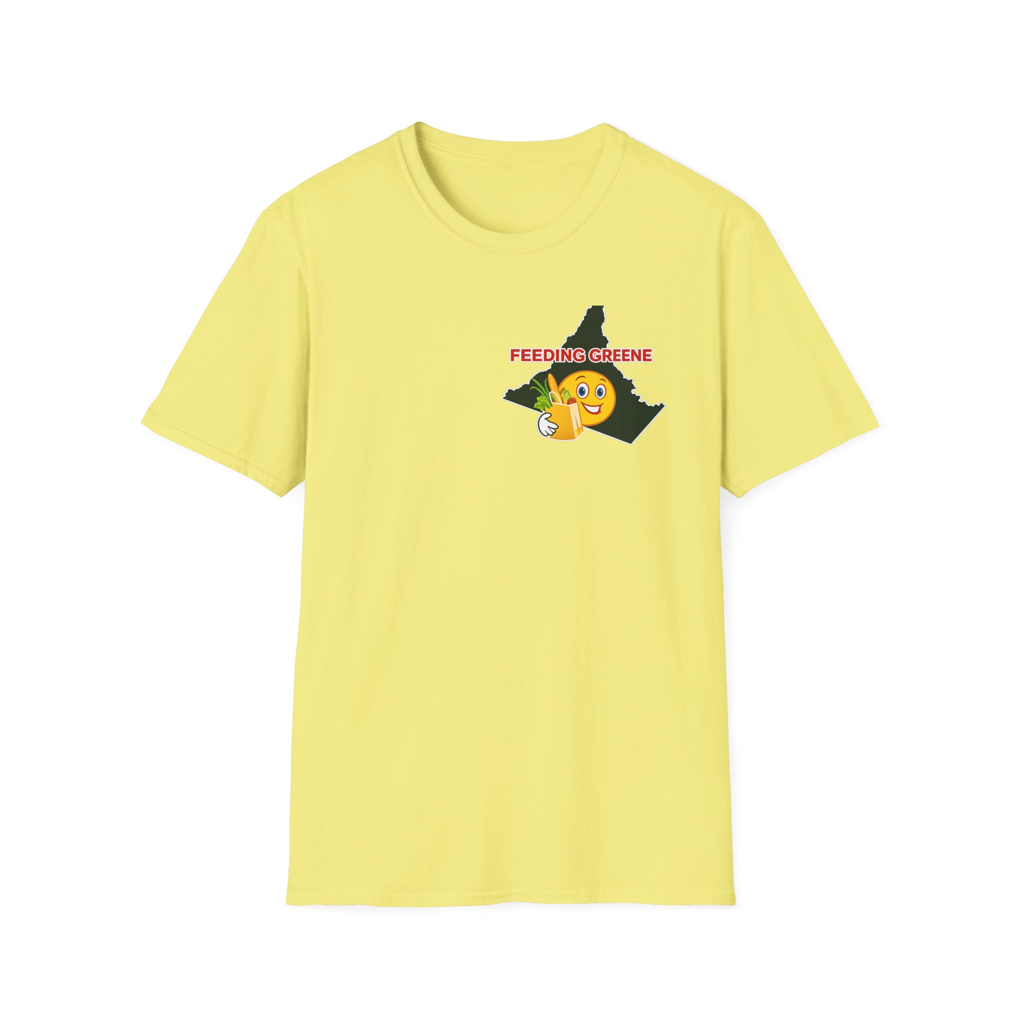 Feeding Greene T-Shirt — Virginia County Food Bank Support Tee - Image 15