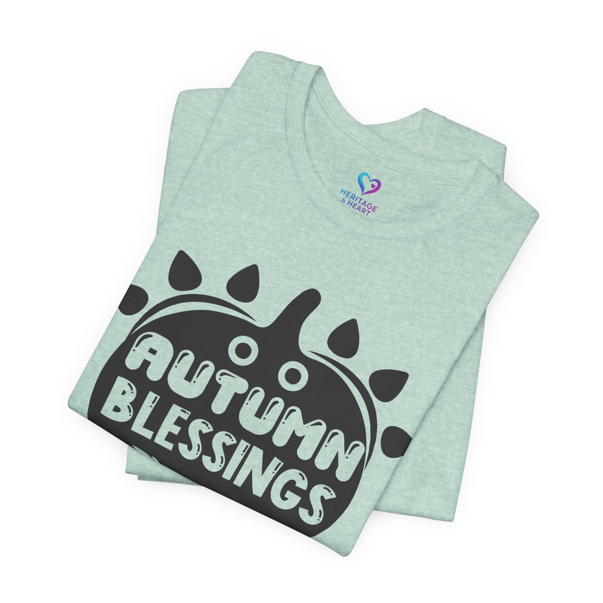 Autumn Blessings Tee – Cute T-Shirt - Image 12