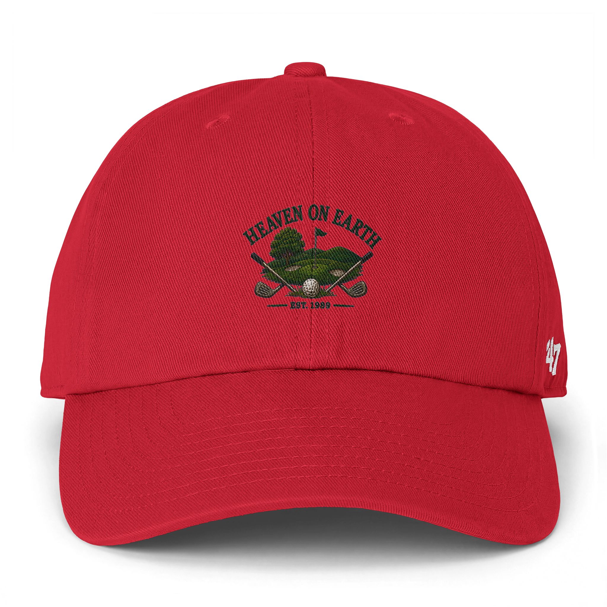 Heaven On Earth Embroidered Cap – Clean Up Crew Outdoor Baseball Hat - Image 4