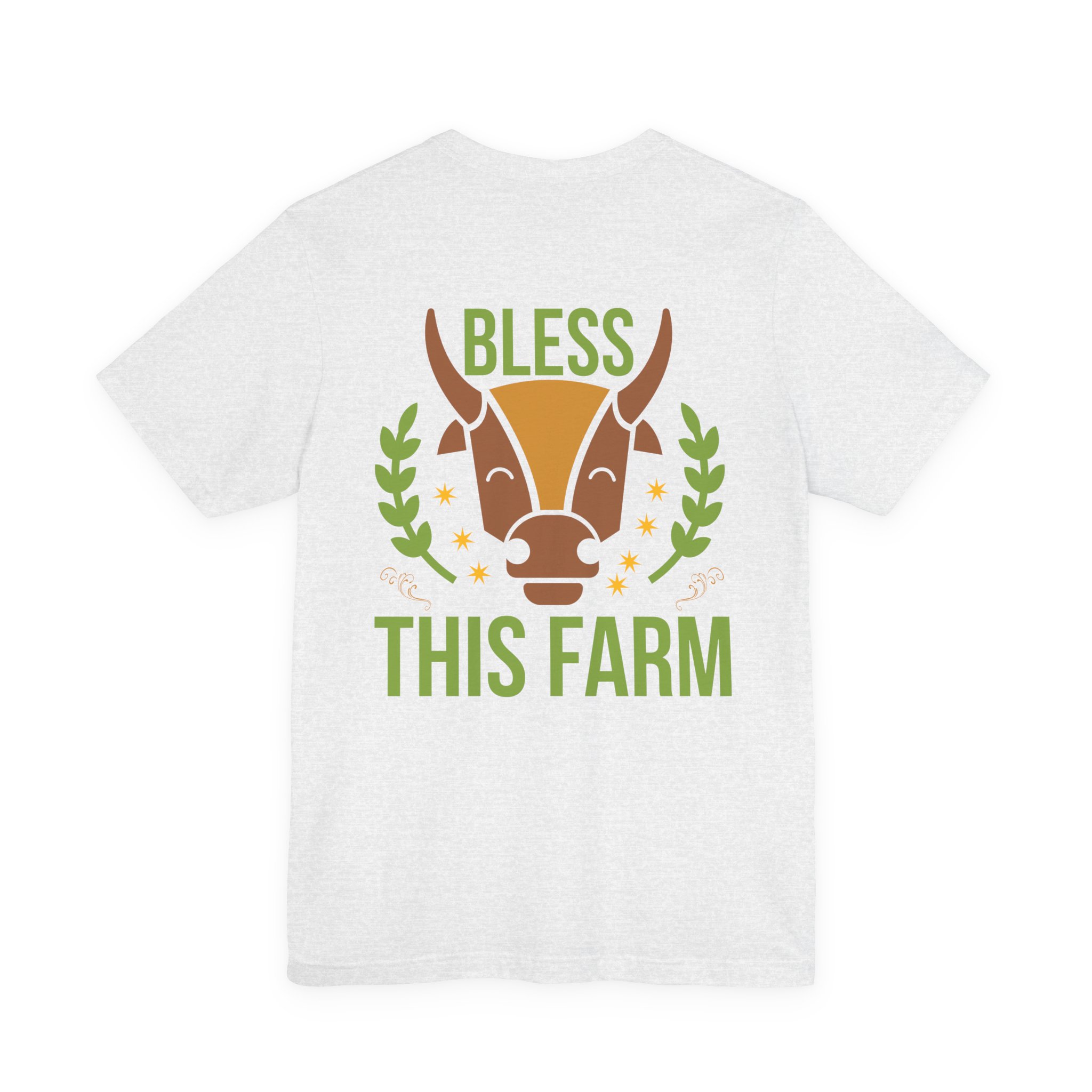 Bless This Farm T-Shirt – Rustic Cow Farm Tee for Farmers & Country Living - Image 4