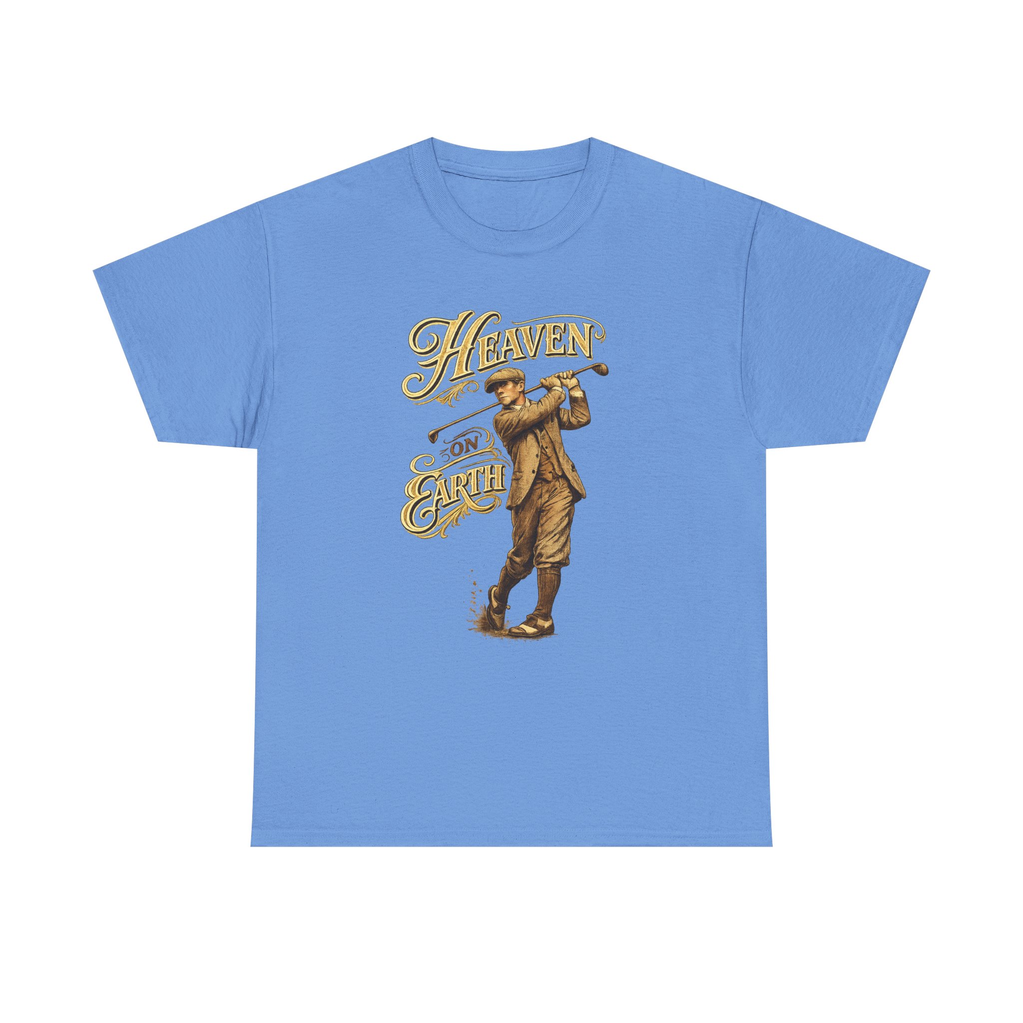 Vintage Golfer "Heaven on Earth" T-Shirt - Image 8