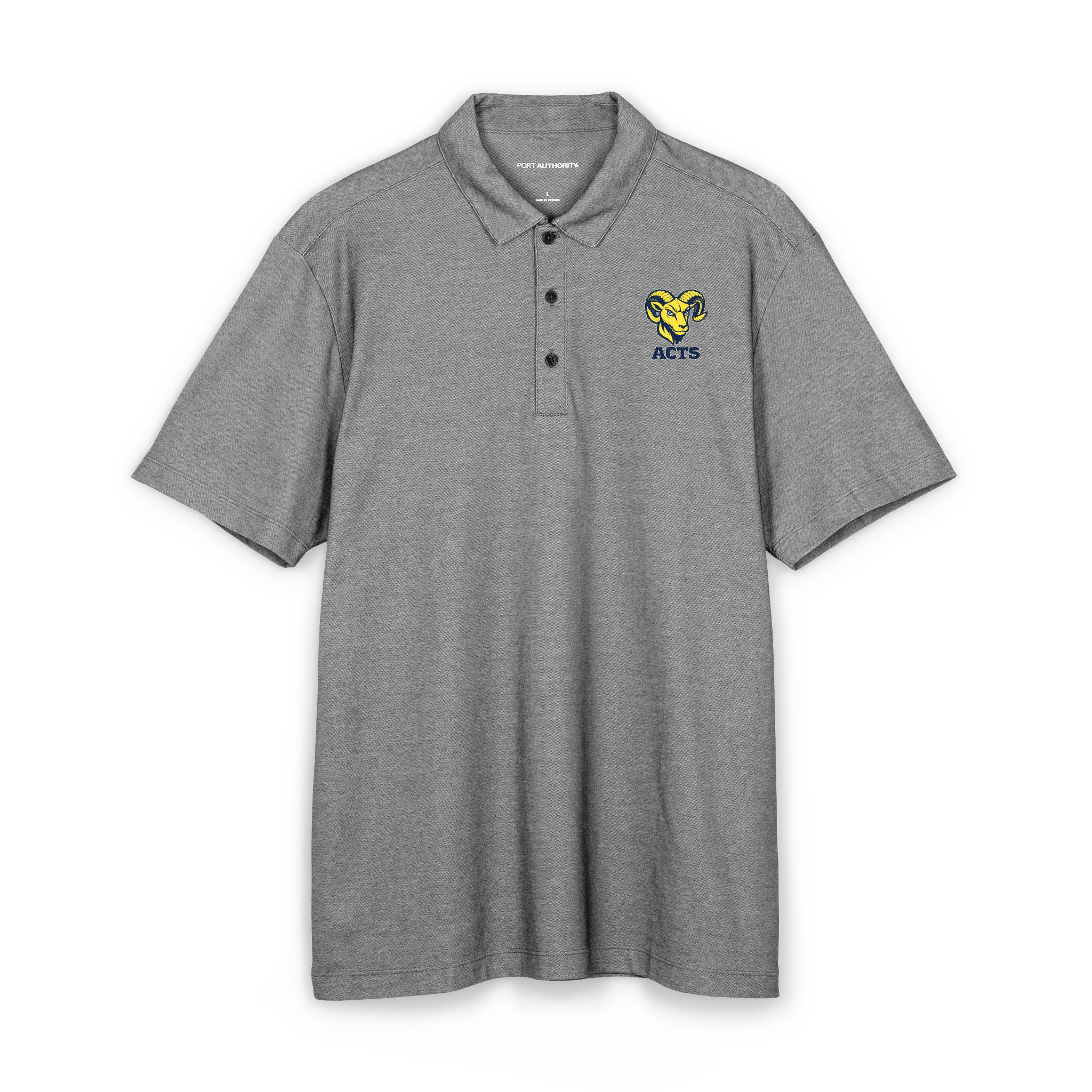 Embroidered Heart Crest Polo Shirt - Classic Logo Left Chest - Image 4
