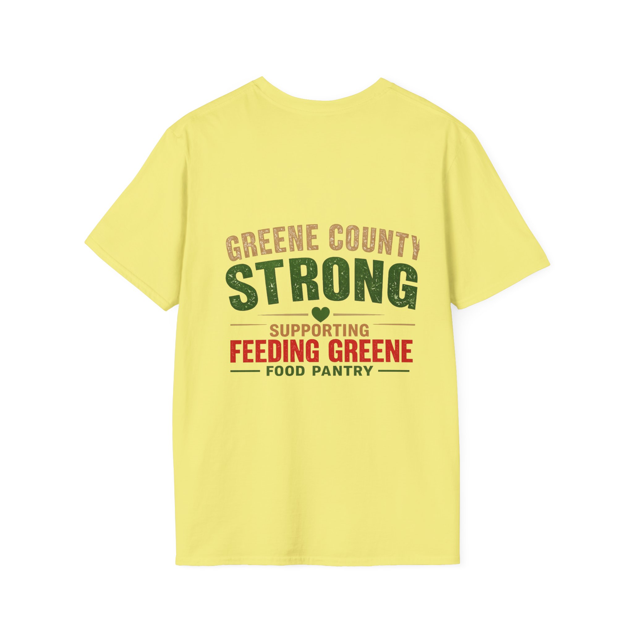 Feeding Greene T-Shirt — Virginia County Food Bank Support Tee - Image 16