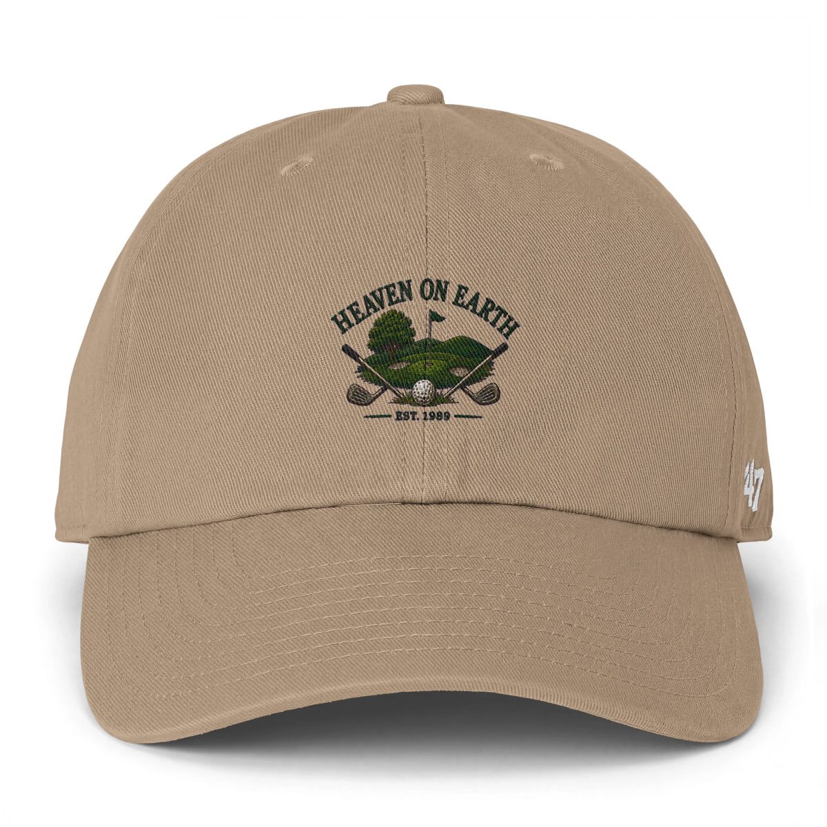 Heaven On Earth Embroidered Cap – Clean Up Crew Outdoor Baseball Hat