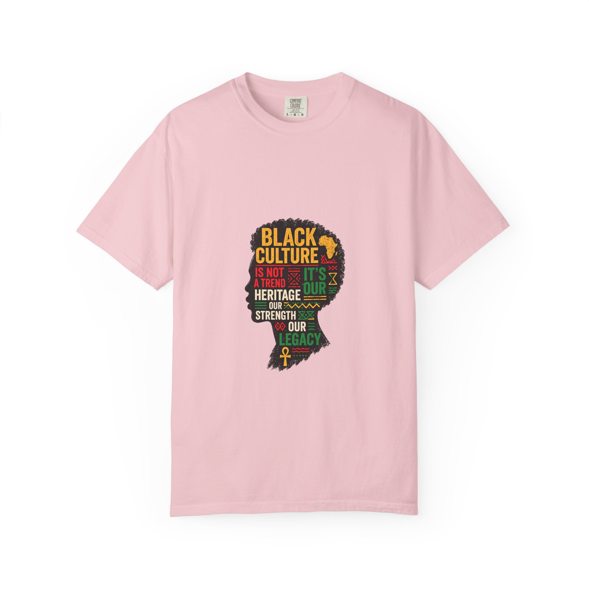 Black Culture Silhouette T-Shirt — "Black Culture Is Not a Trend" Heritage Tee - Image 13