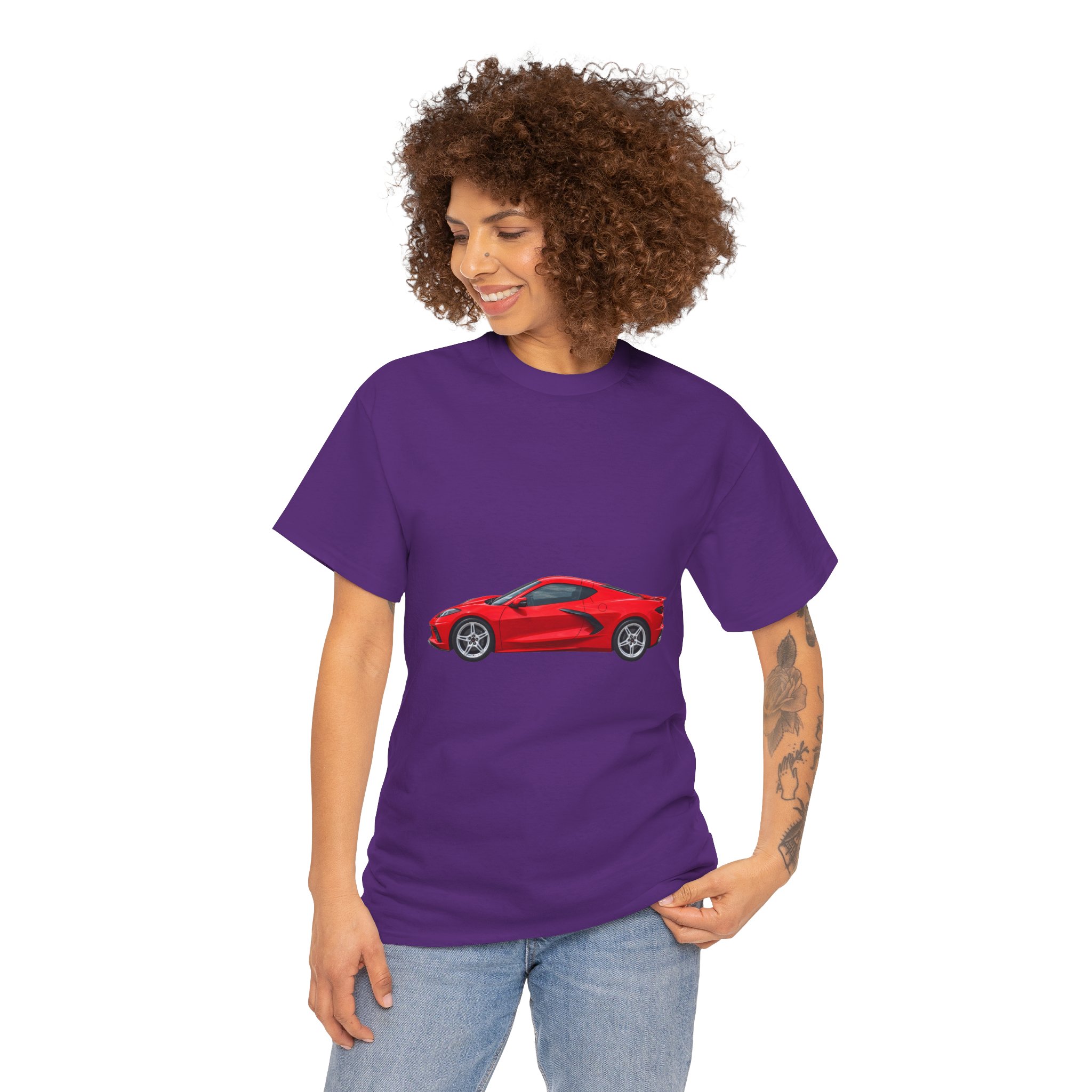 Red Sports Car Graphic Tee — Kids & Adult Racing Shirt - Image 6