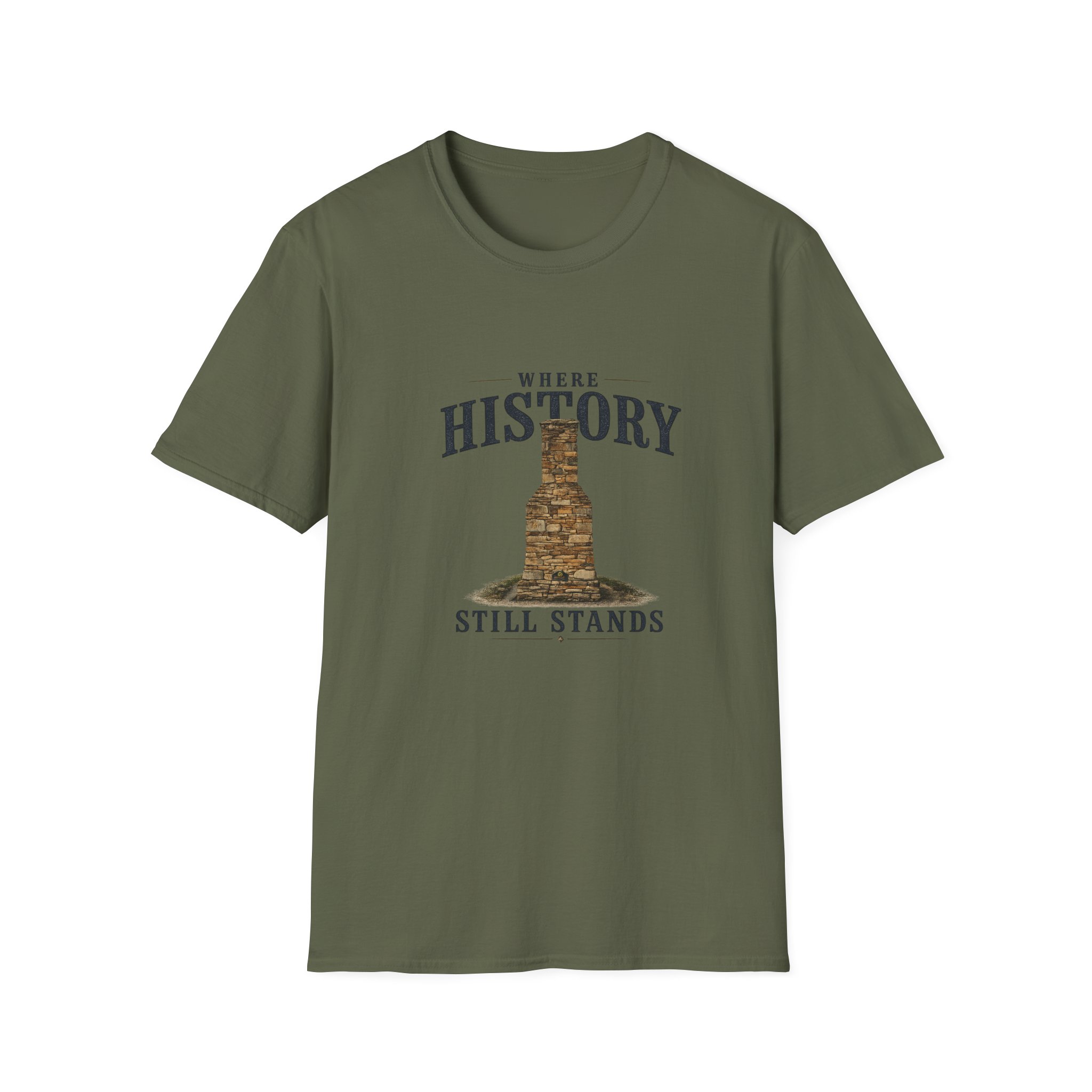 History Monument T-Shirt — "Where History Still Stands" Vintage Memorial Tee - Image 6