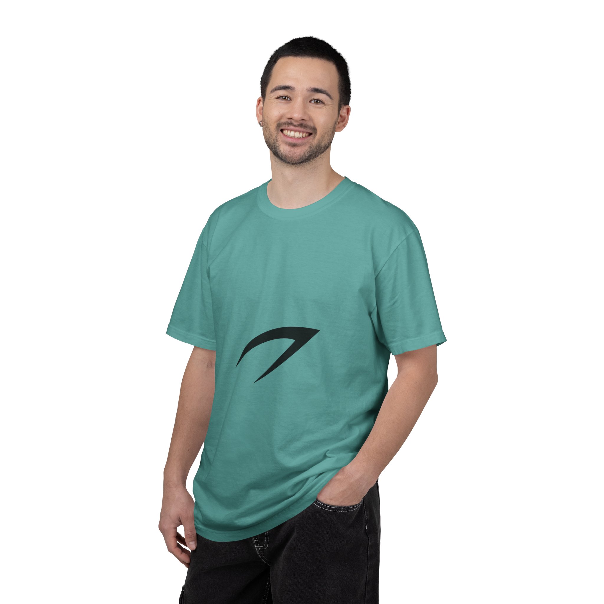 Minimal Wave Logo T‑Shirt — Subtle Surf & Streetwear Tee - Image 44