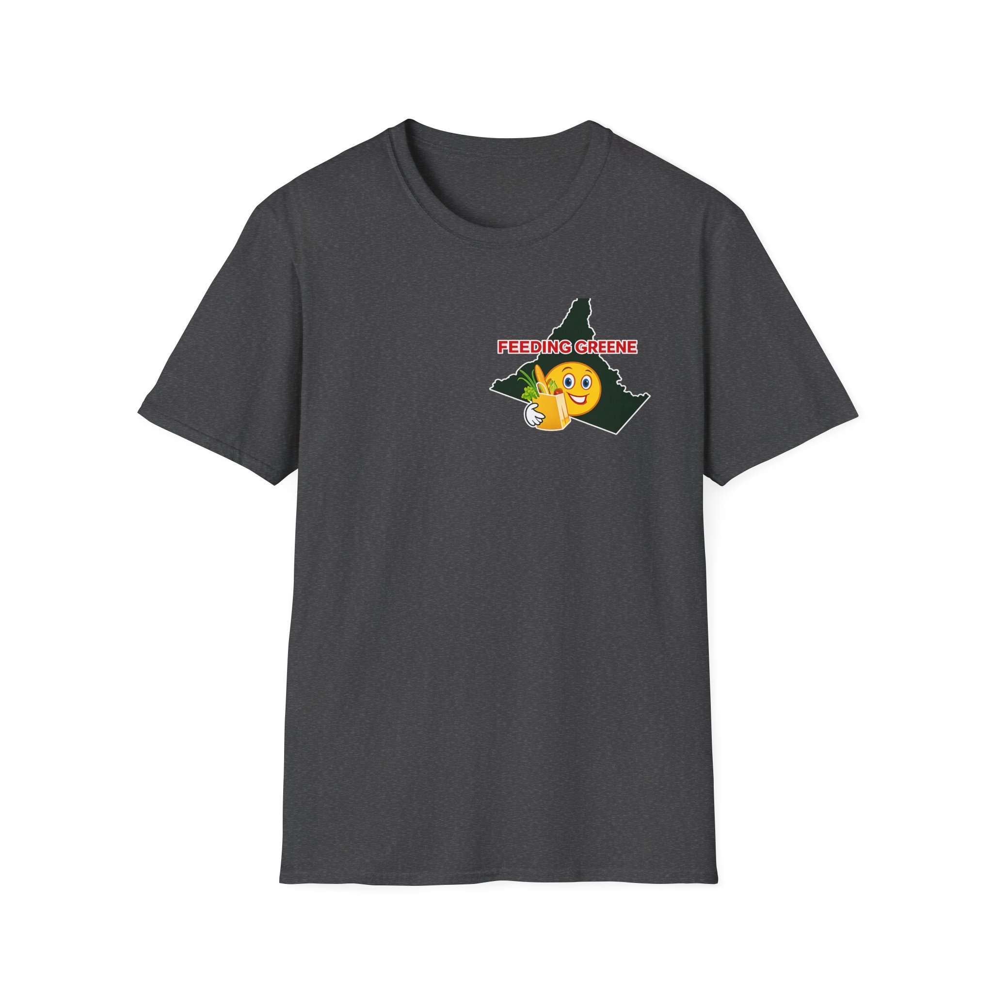 Feeding Greene T-Shirt — Virginia County Food Bank Support Tee - Image 31
