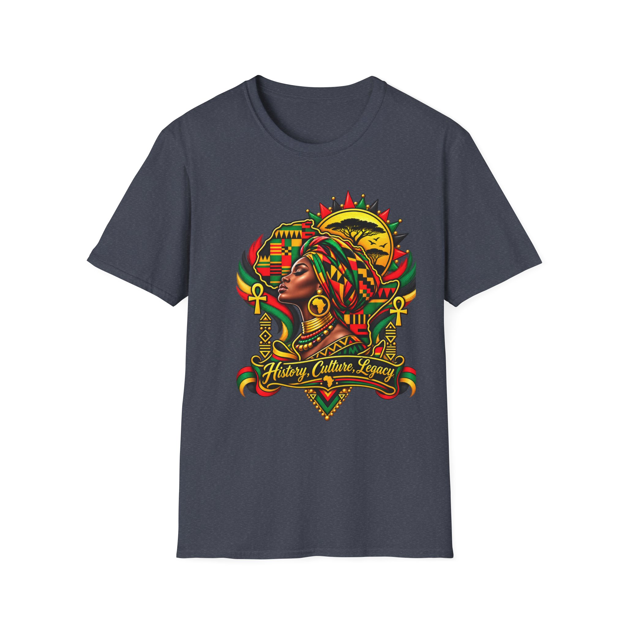 African Queen Graphic T-Shirt — Heritage, Culture, Legacy Design - Image 10